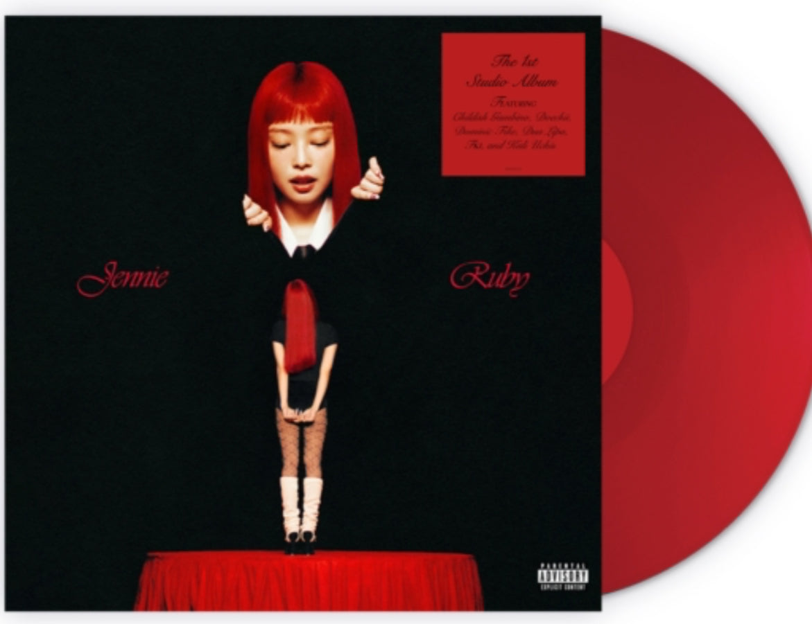 うた專用RUBY JENNIE 輸入盤LP (半透明レッド・ヴァイナル) 限定盤 Jennie / Ruby 輸入盤LP (半透明レッド・ヴァイナル) 限定盤 【公式通販】
