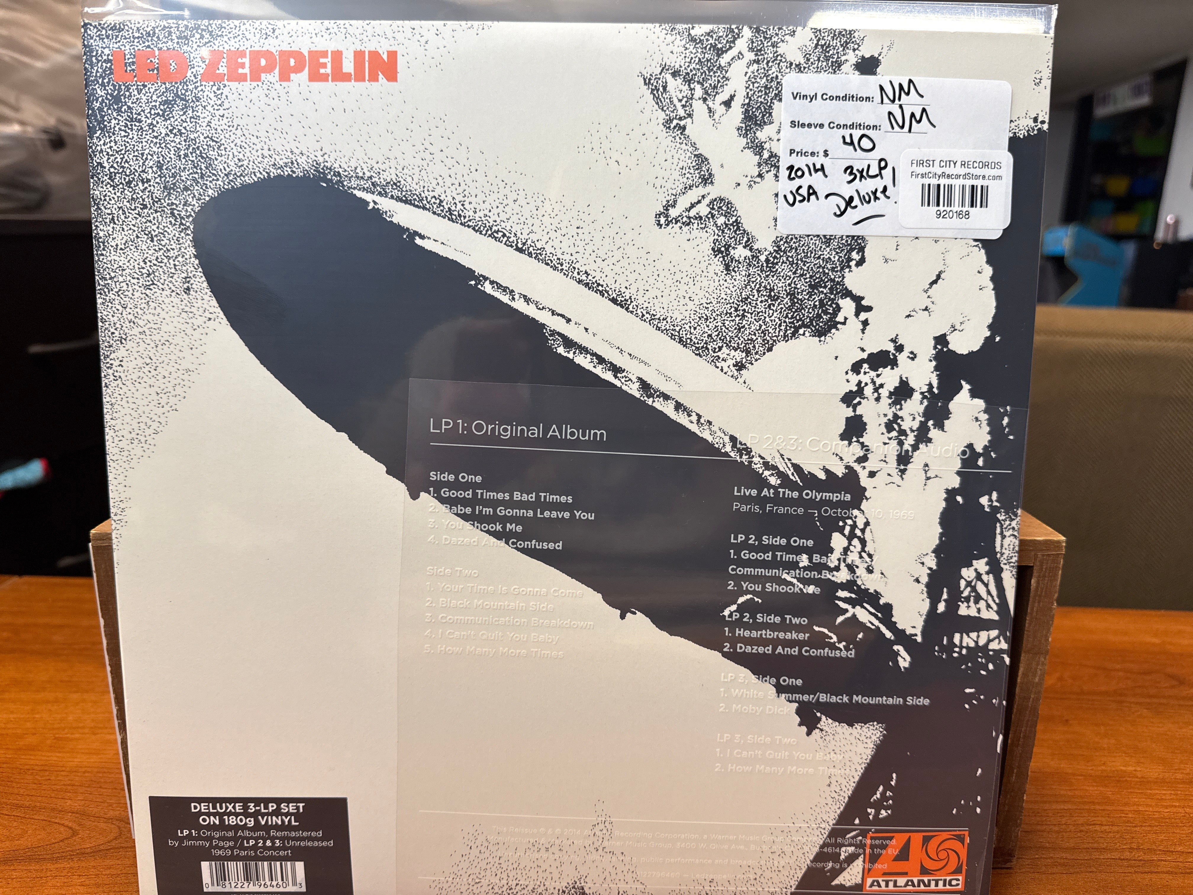 Led Zeppelin - I (2014, 3xLP Deluxe Edition, USED)