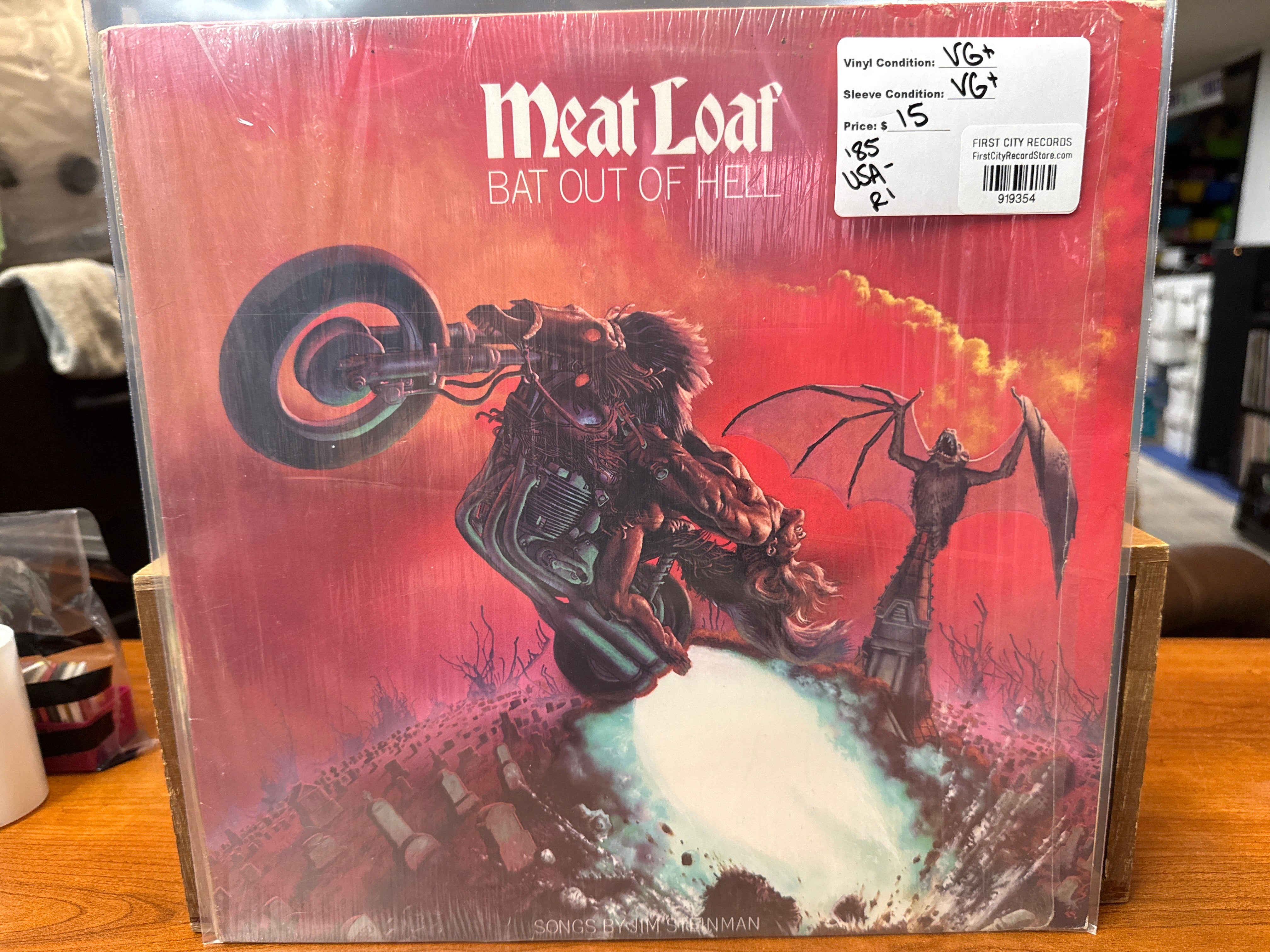 Meat Loaf - Bat Out of Hell (1985, USED)