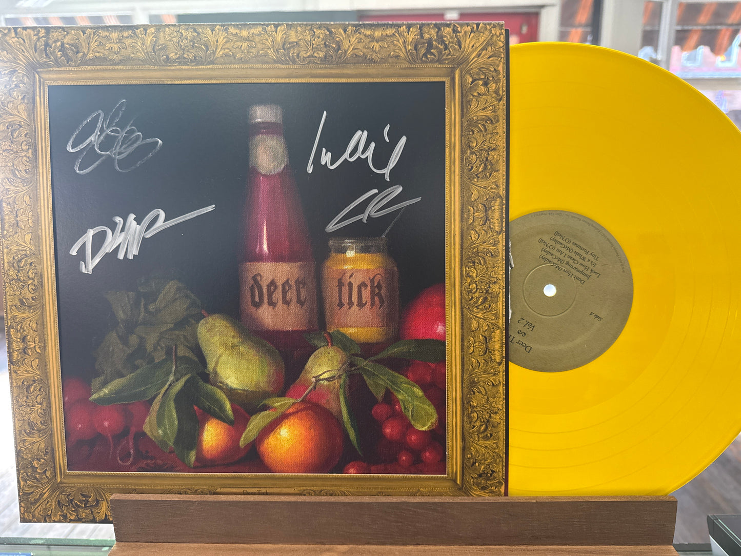 Deer Tick - Volume 2 (Yellow Vinyl, Autographed, USED)