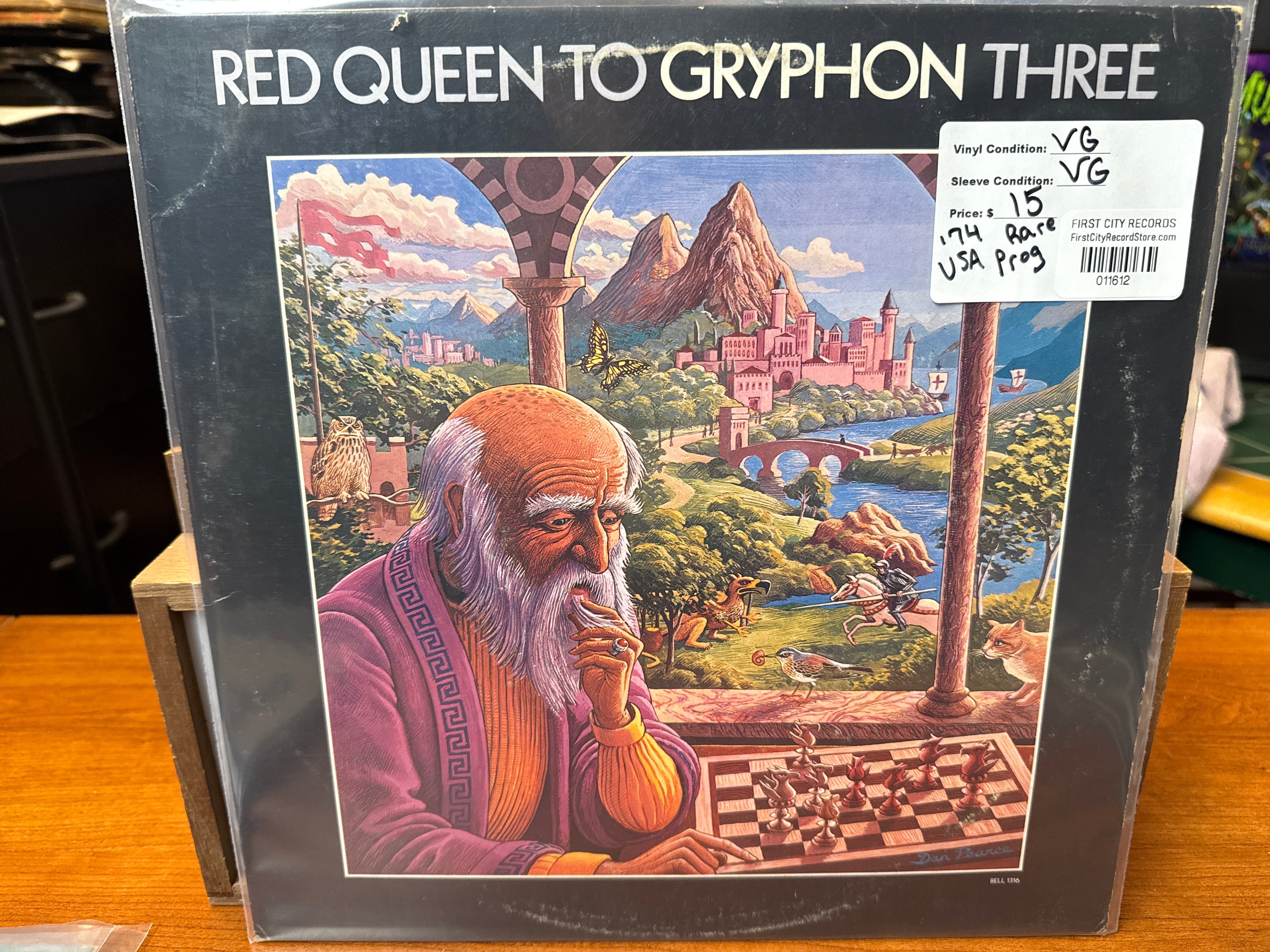 Gryphon - Red Queen To Gryphon Three (1974, USED)