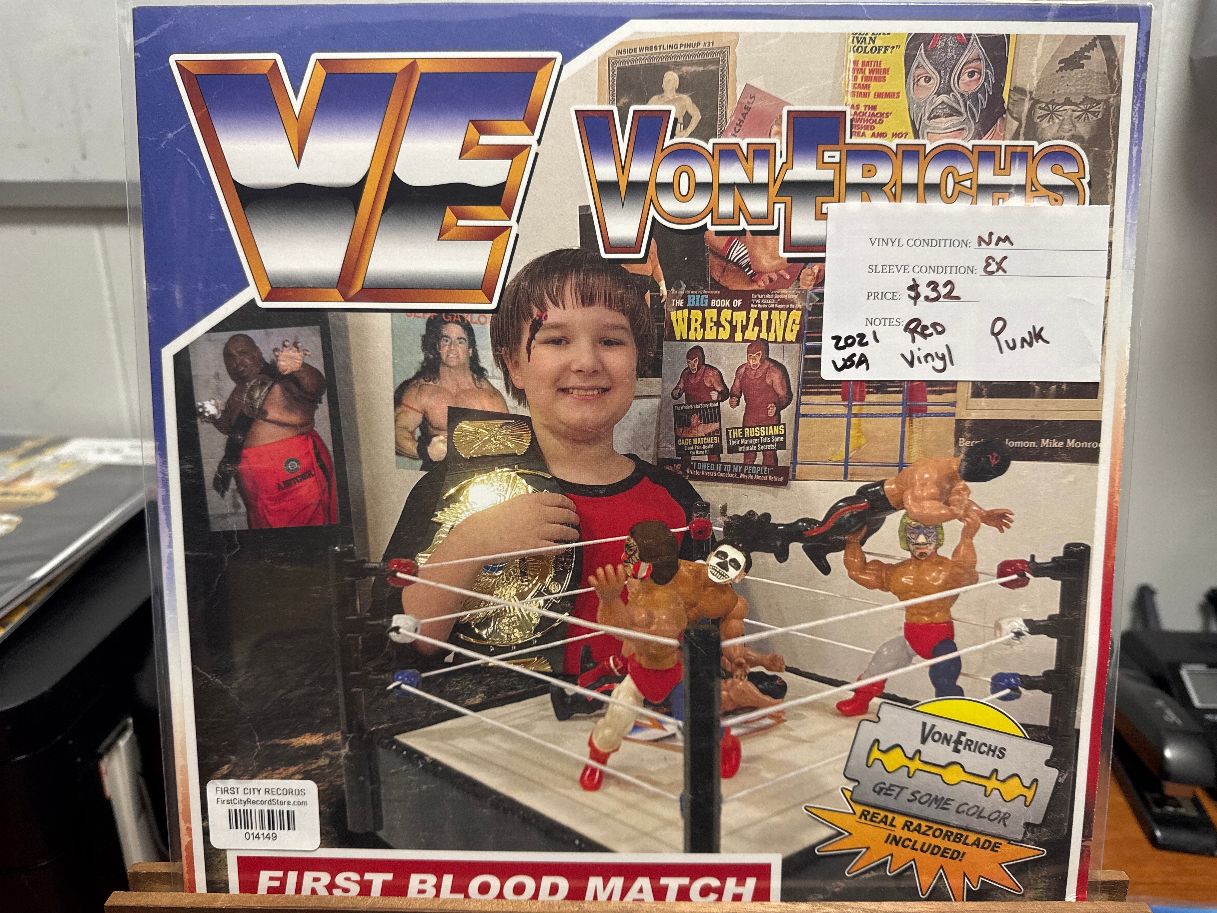 The Von Erichs - First Blood Match (USED)