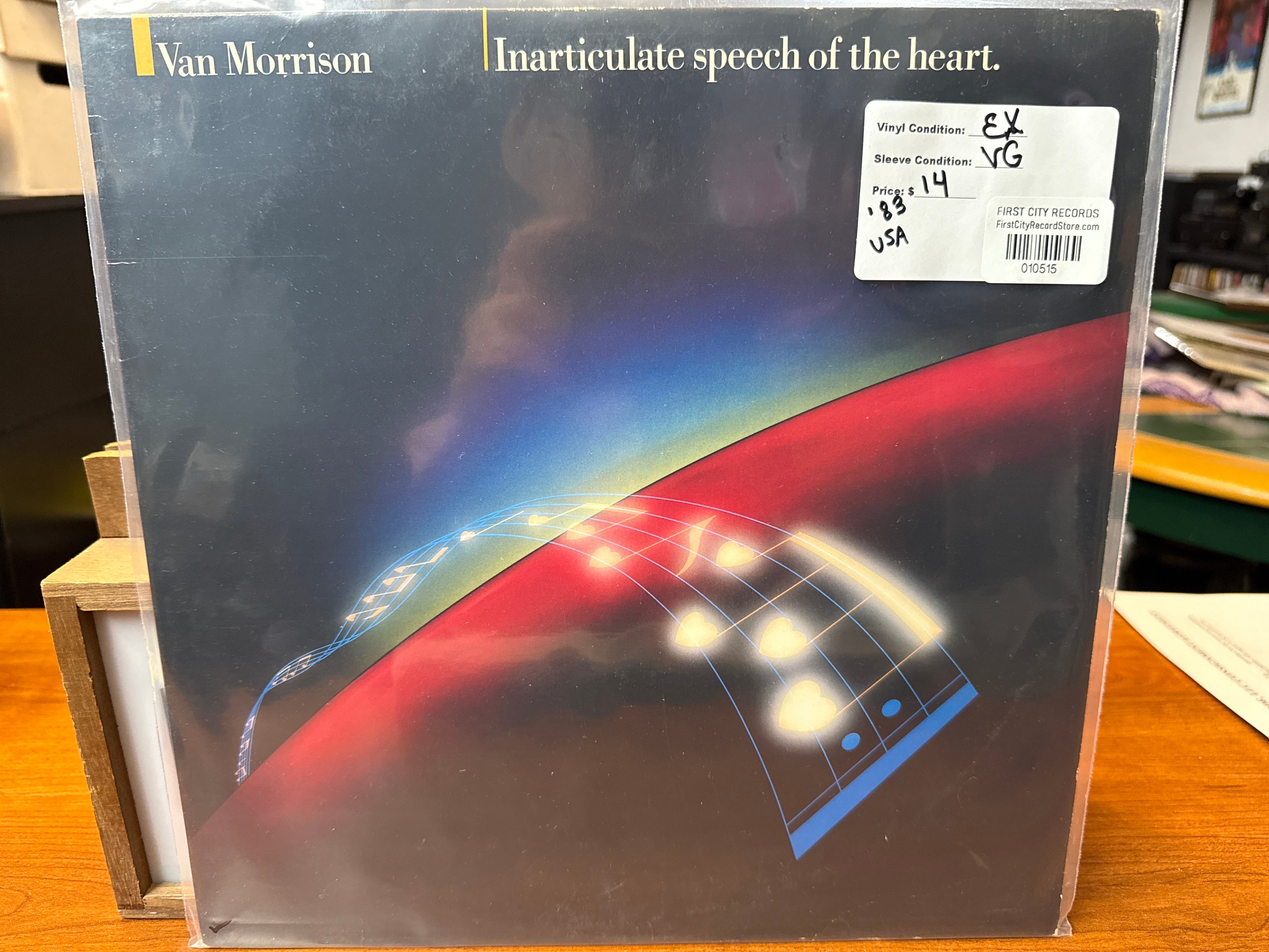 Van Morrison - Inarticulate Speech of the Heart (1983, USED)