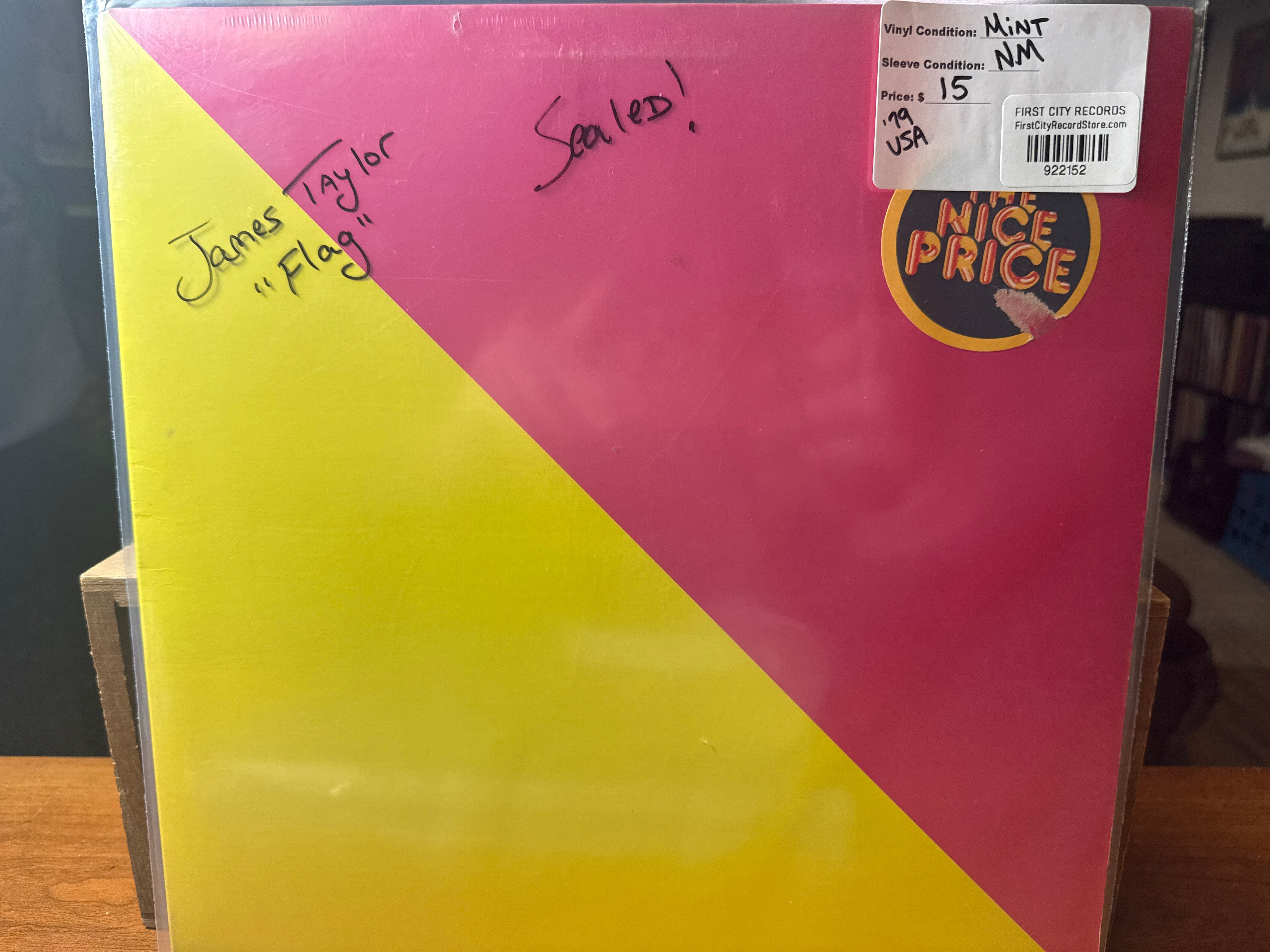 James Taylor - Flag (1979, Sealed, USED)