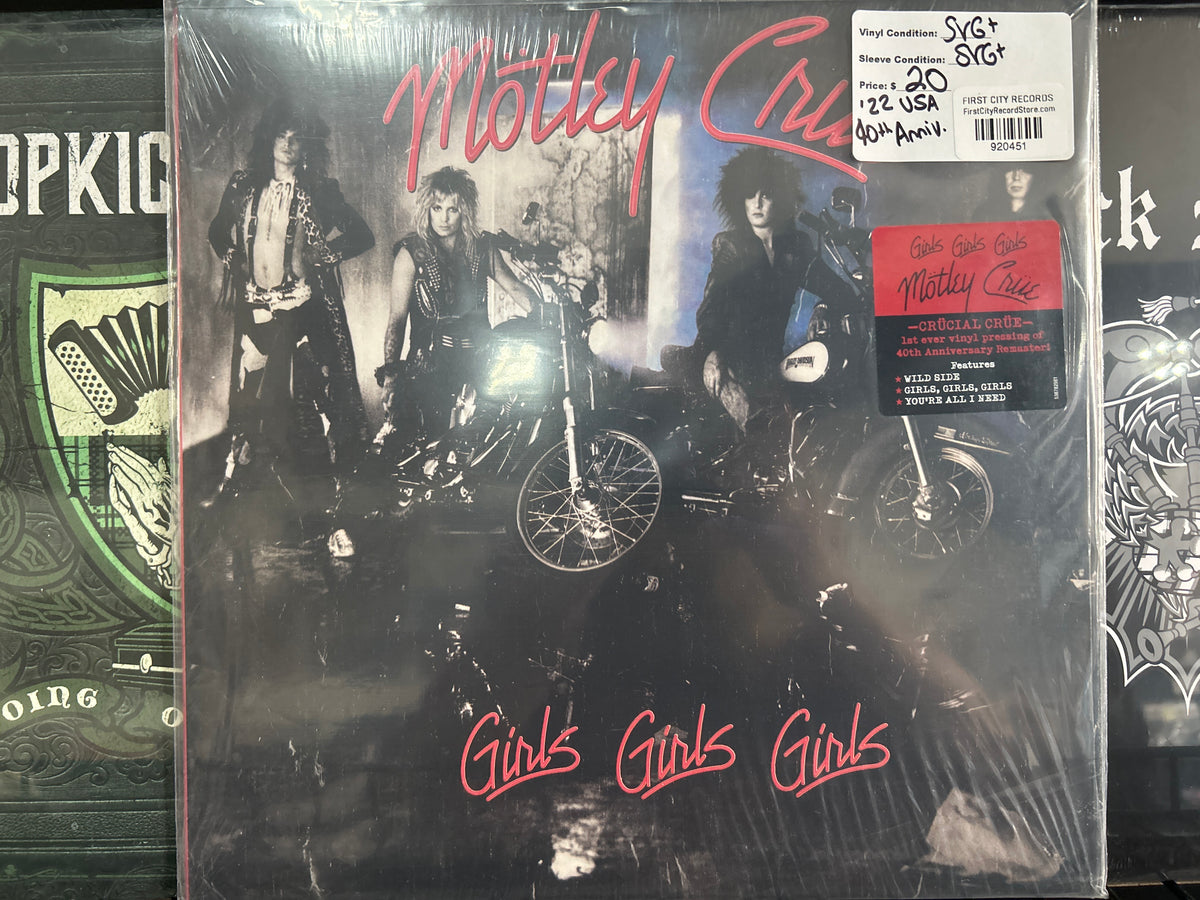 Motley Crue - Girls Girls Girls (2022, 40th Anniversary, USED)