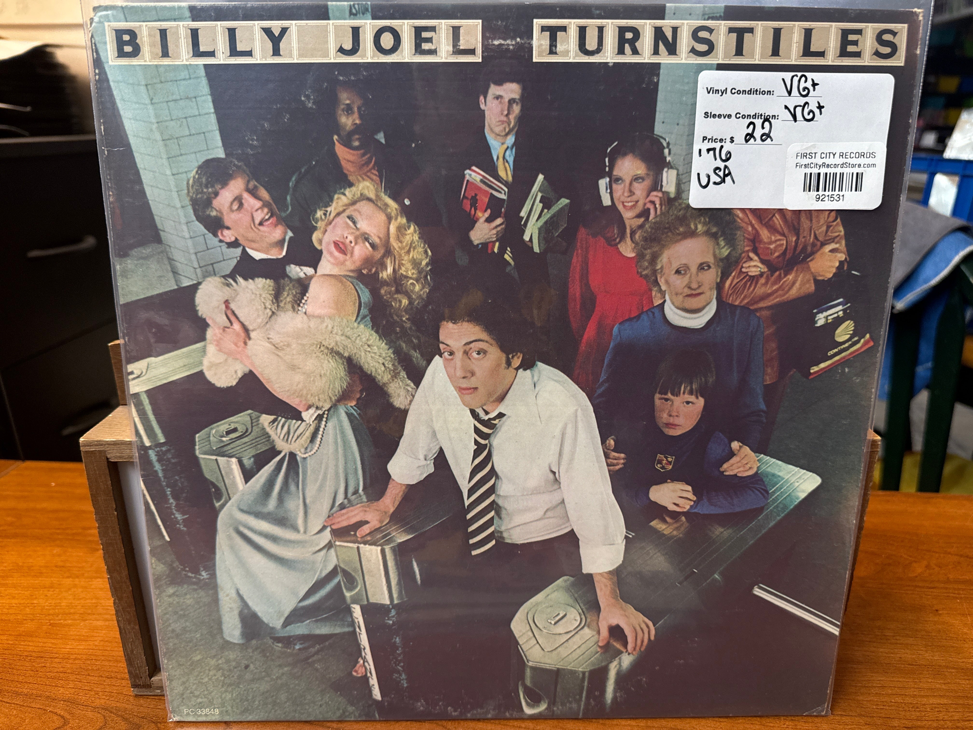 Billy Joel - Turnstiles (1976, USED)