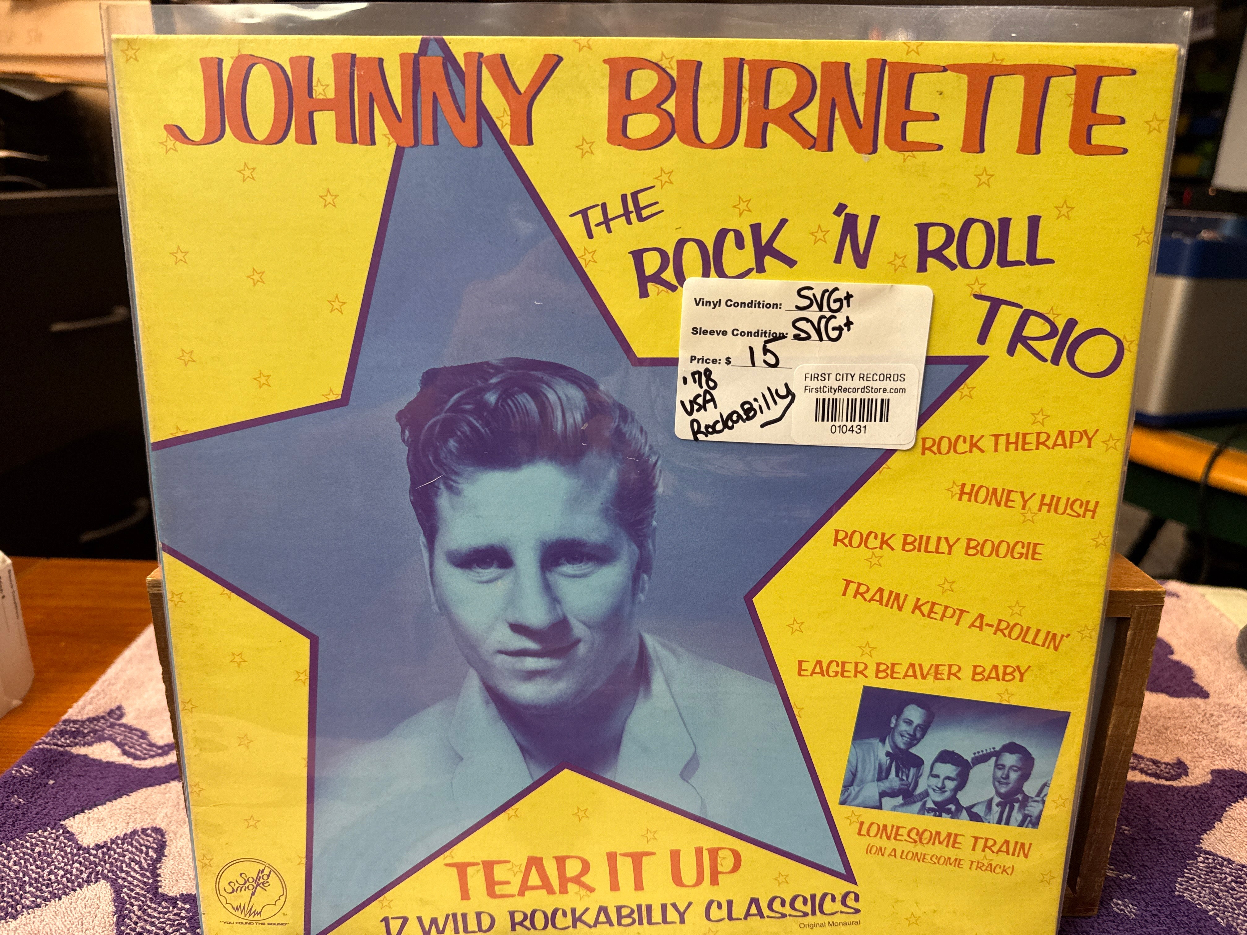 Johnny Burnette - Rock n Roll Trio (1978, USED)