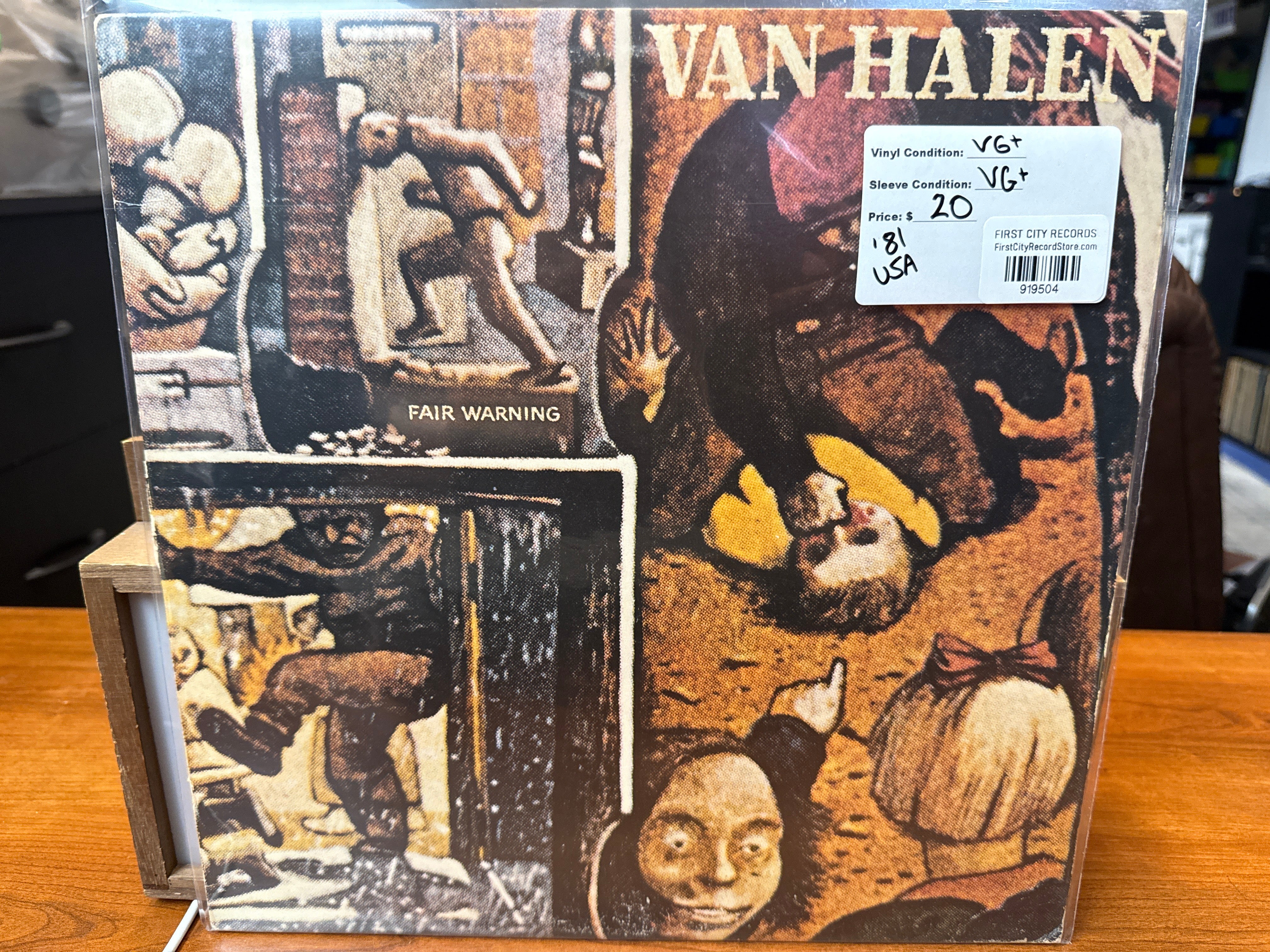 Van Halen - Fair Warning (1981, USED)