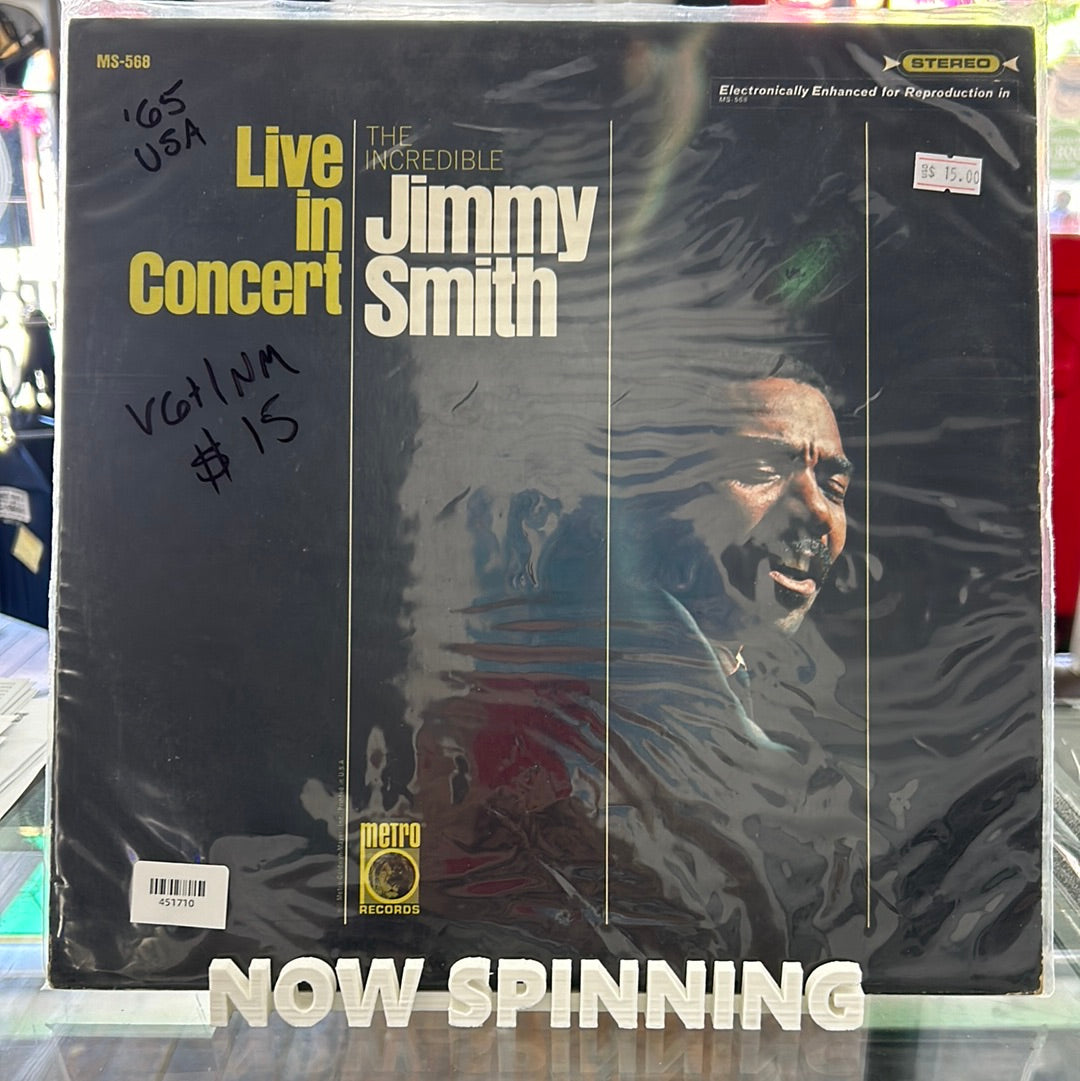 Jimmy Smith - Live In Concert