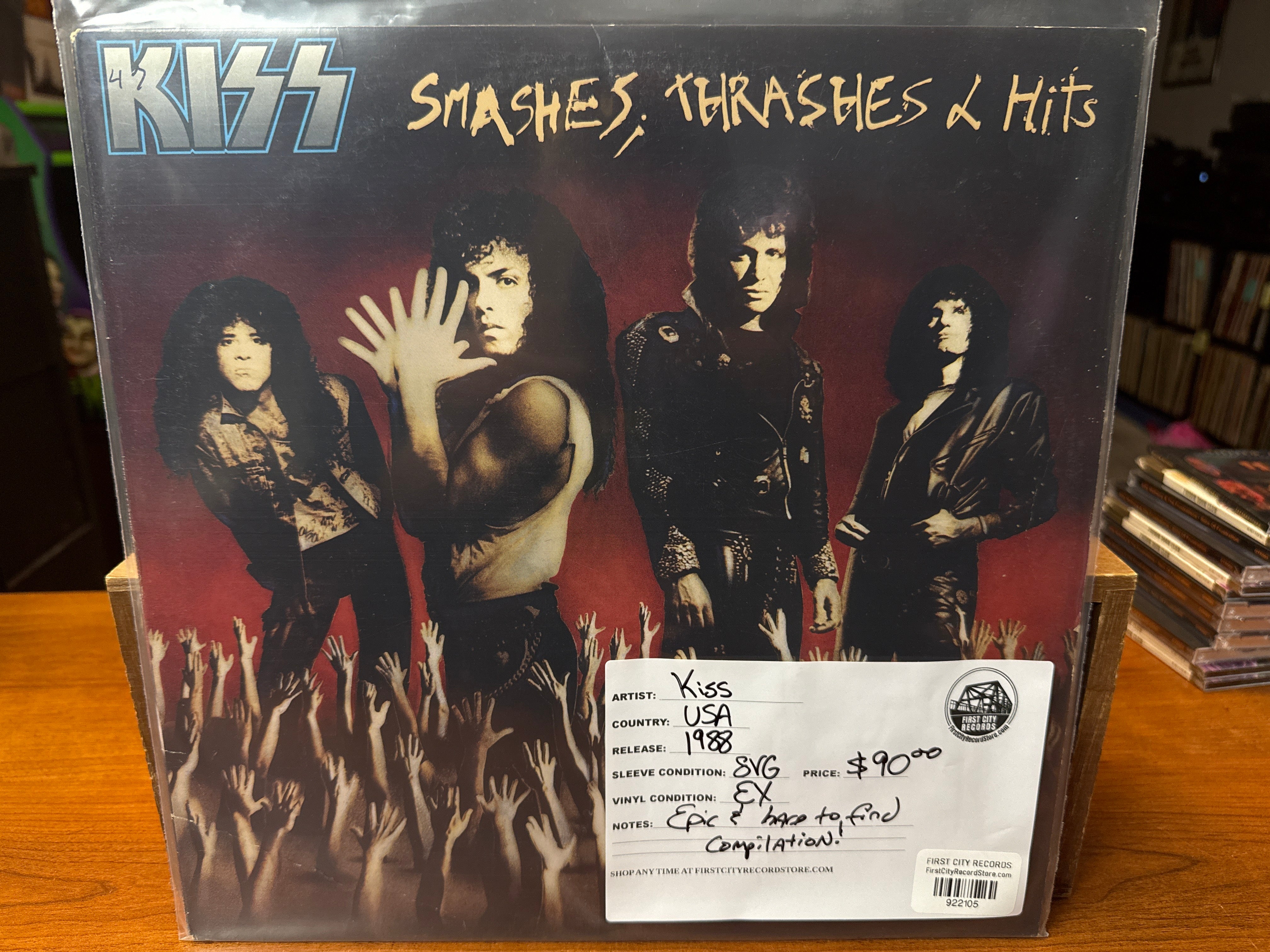 Kiss - Smashes, Thrashes & Hits (1988, USED)