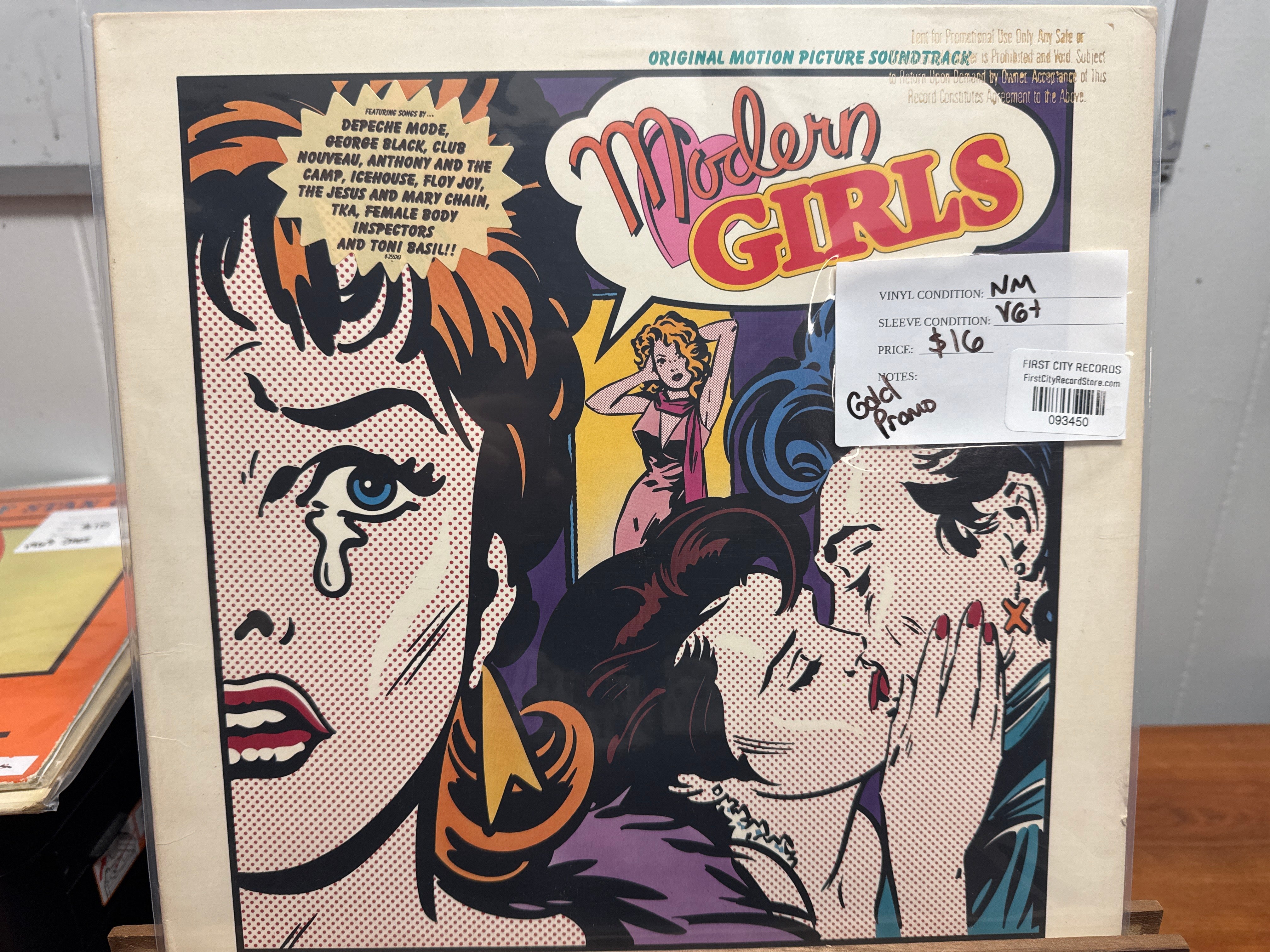 Modern Girls Soundtrack (Promo, USED)