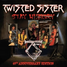 Twisted Sister - STAY HUNGRY (40TH ANNIVERSARY, TRANSLUCENT RED VINYL, ROCKTOBER '24)