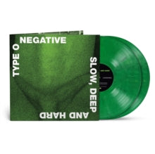 Type O Negative - SLOW DEEP & HARD (GREEN & BLACK MARBLED VINYL, ROCKTOBER '24)