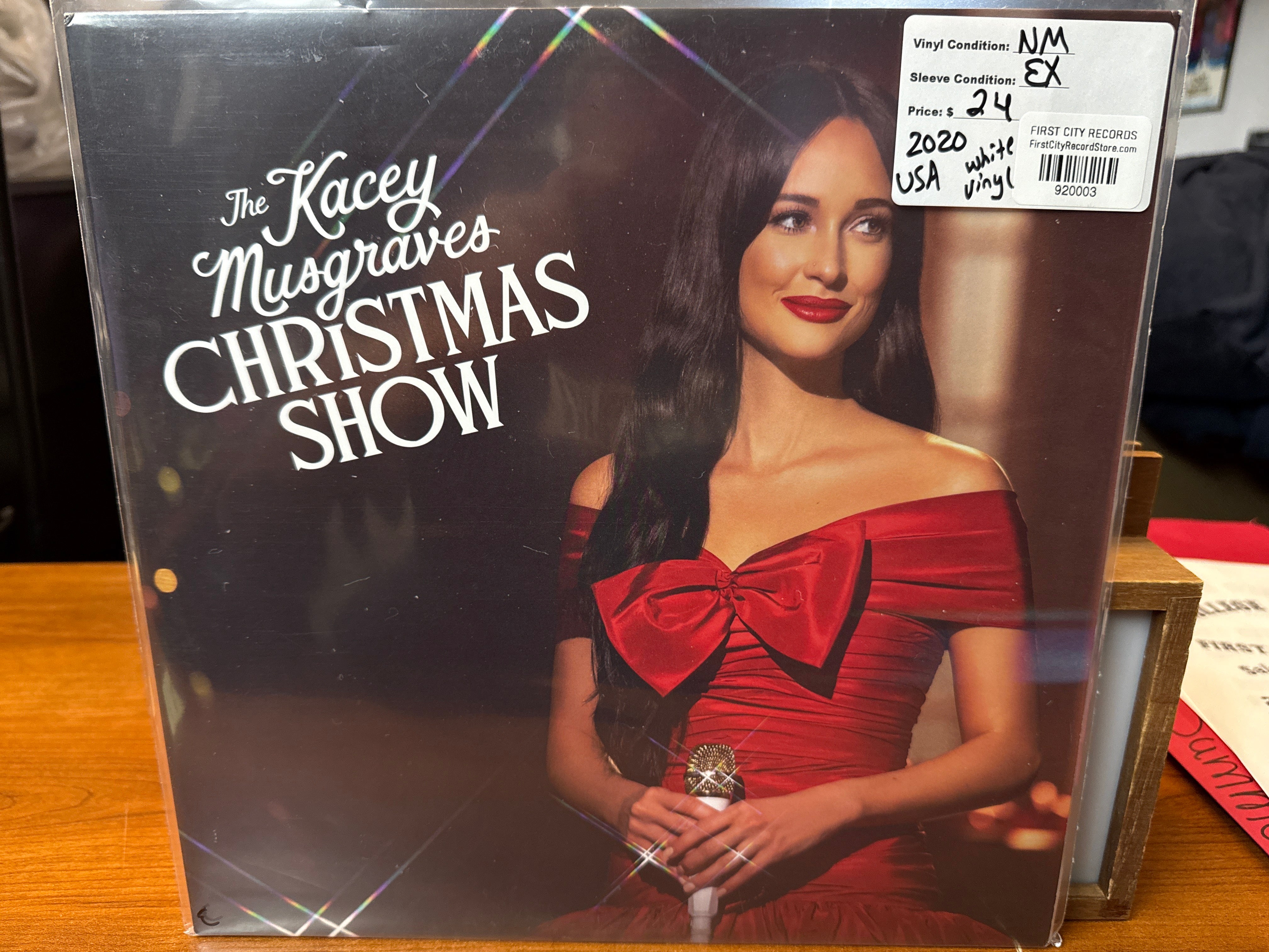 Kacey Musgraves - Kacey Musgraves Christmas Show (2020, White Vinyl, USED)