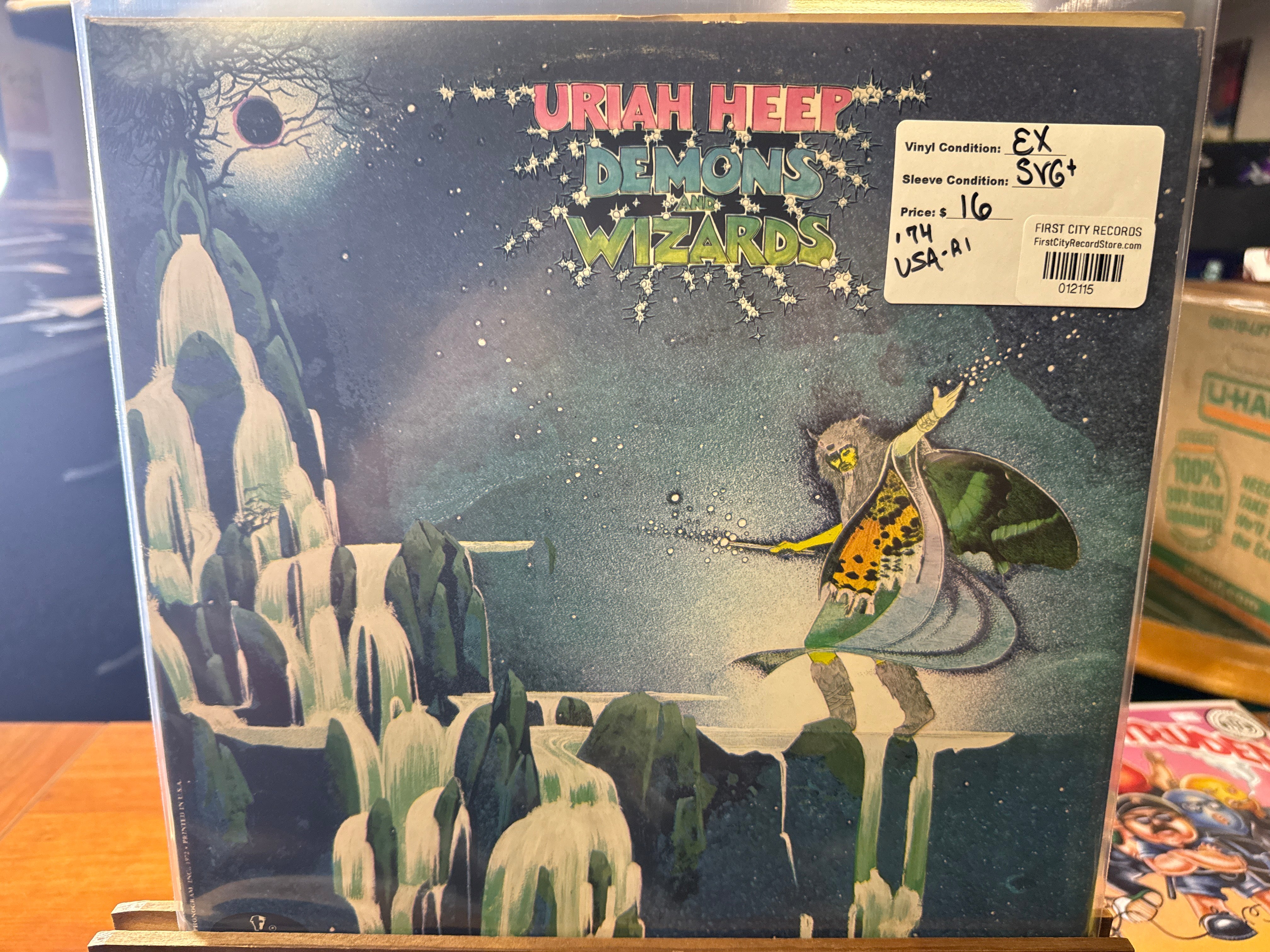 Uriah Heep - Demons and Wizards (1974, USED)