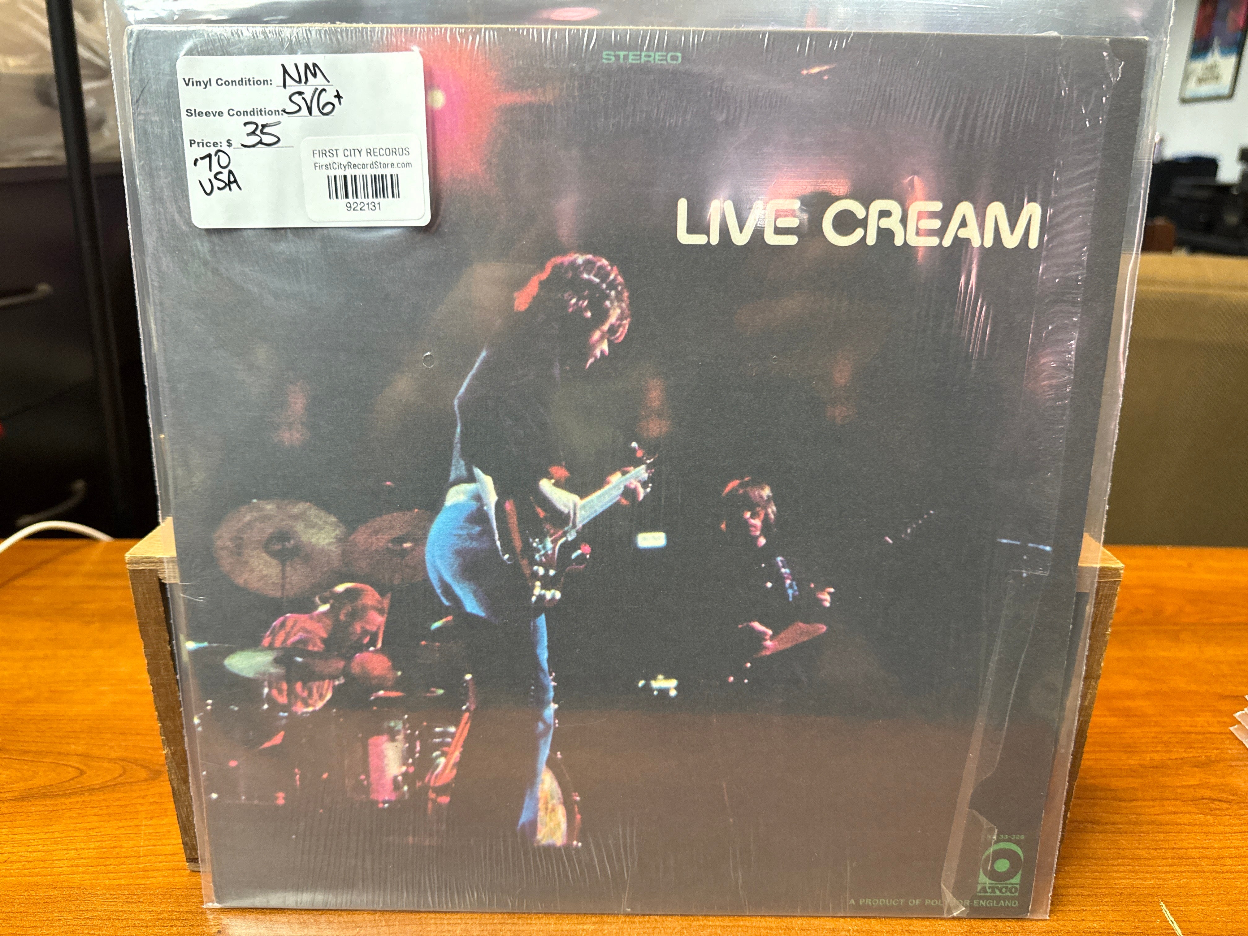 Cream - Live Cream (1970, USED)