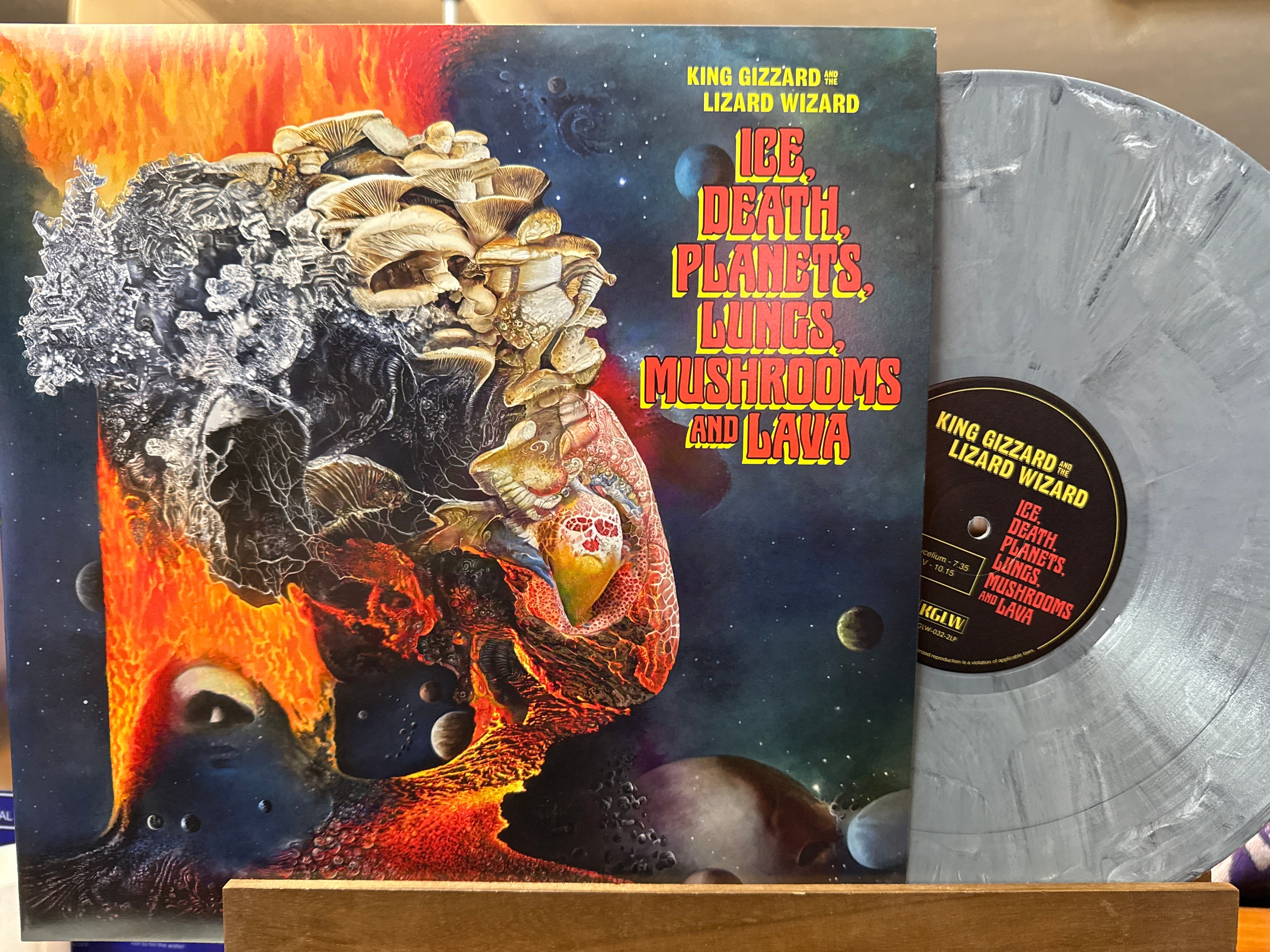 King Gizzard & the Lizard Wizard - Ice Death Planets Lungs Mushrooms & Lava (USED)