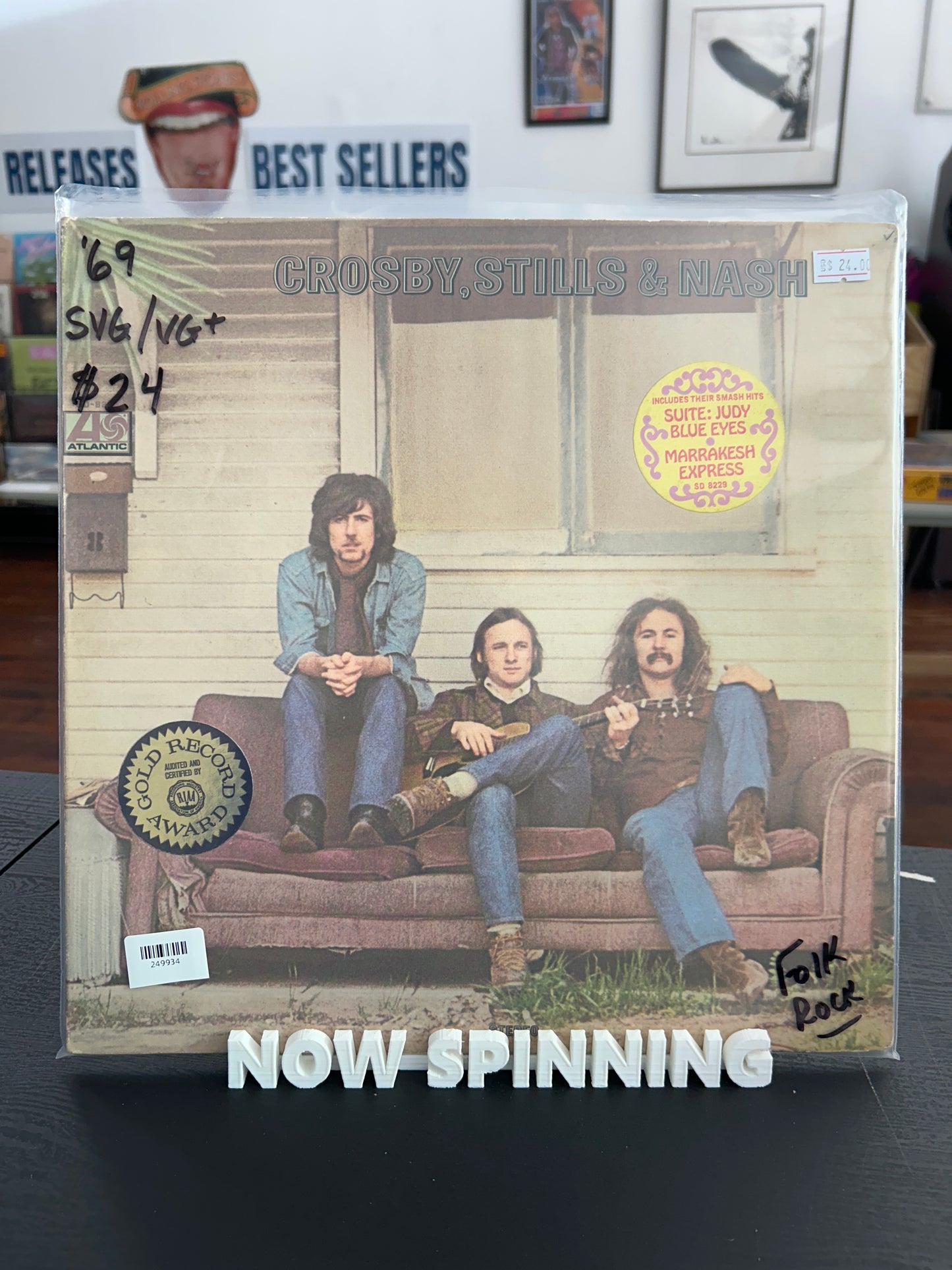 Crosby Stills & Nash - self titled