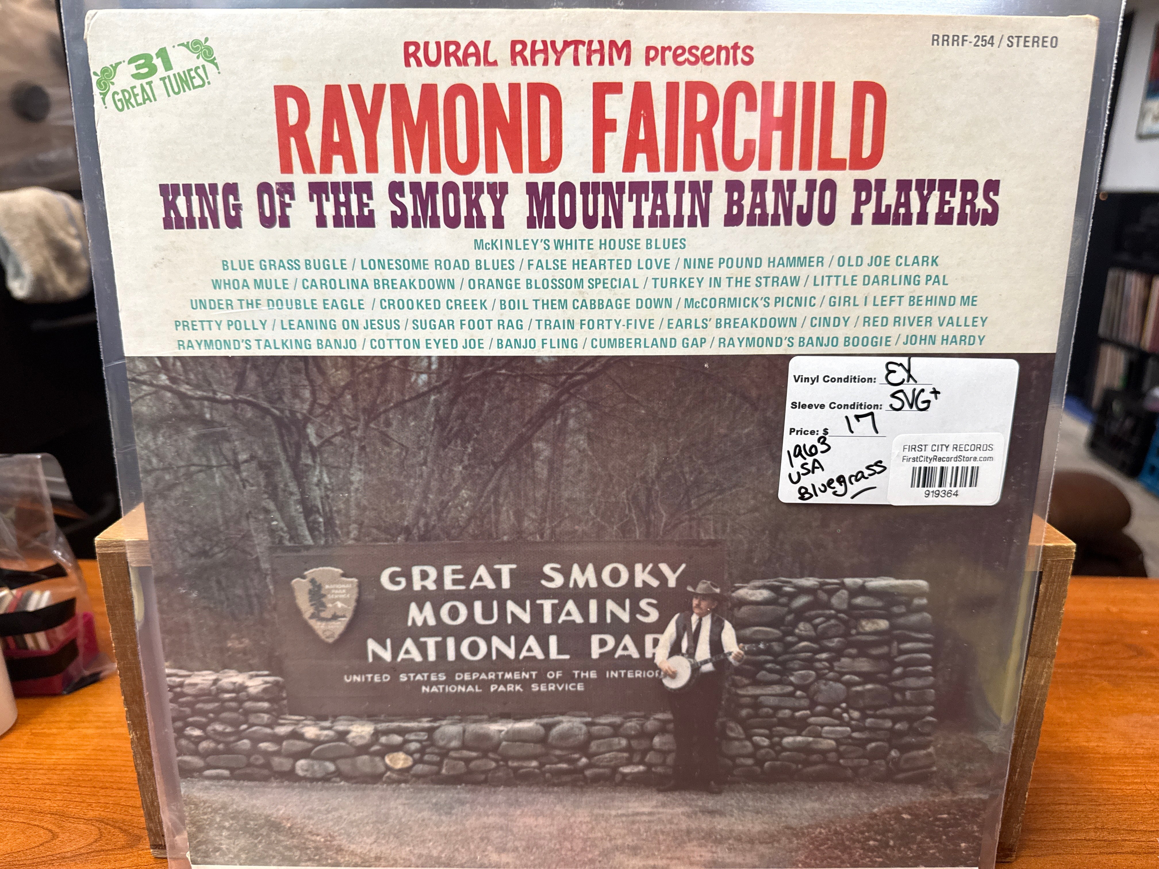 Raymond Fairchild - King of the Smoky Mountain Banjo Players (1963, USED)