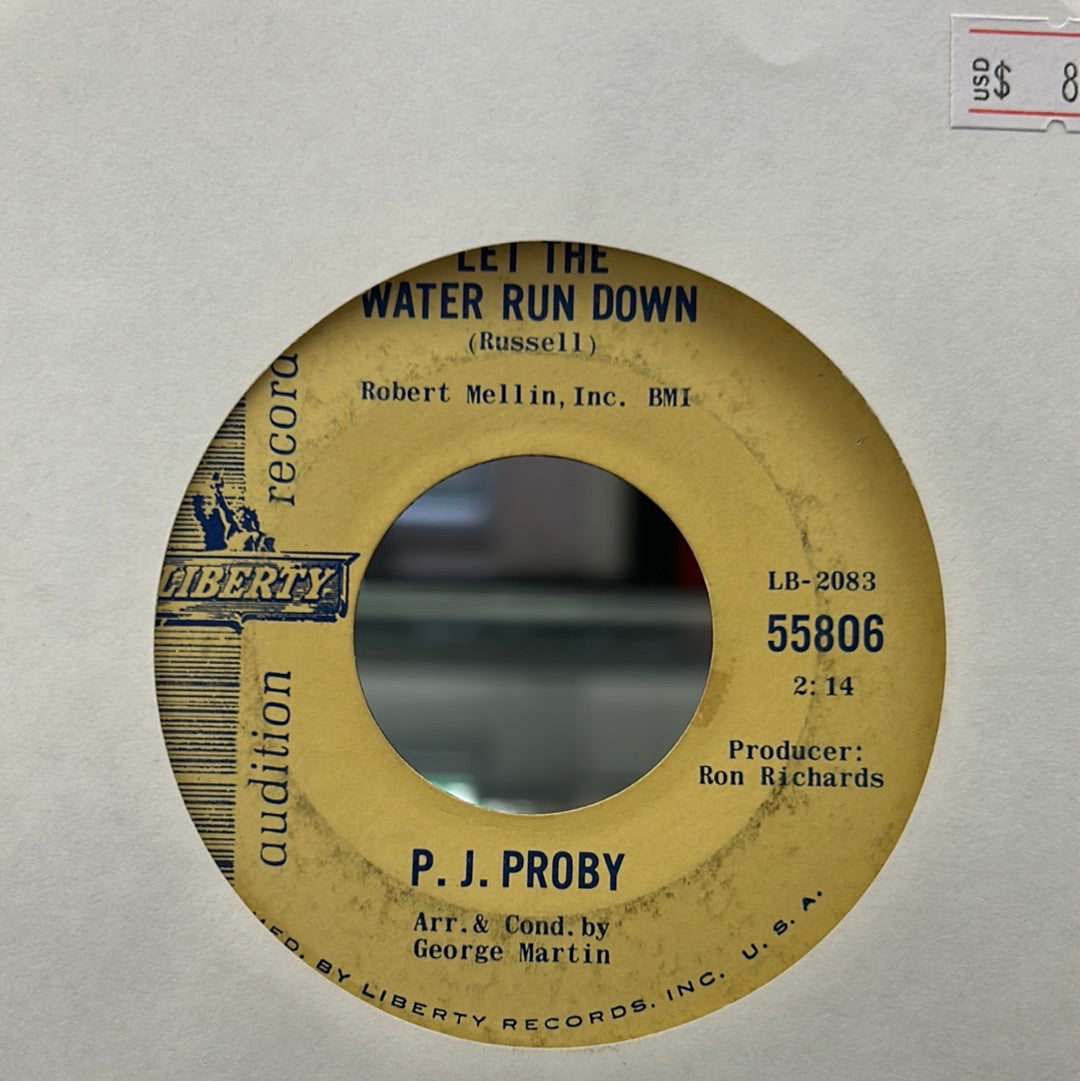 PJ Proby - Let The Water Run Down