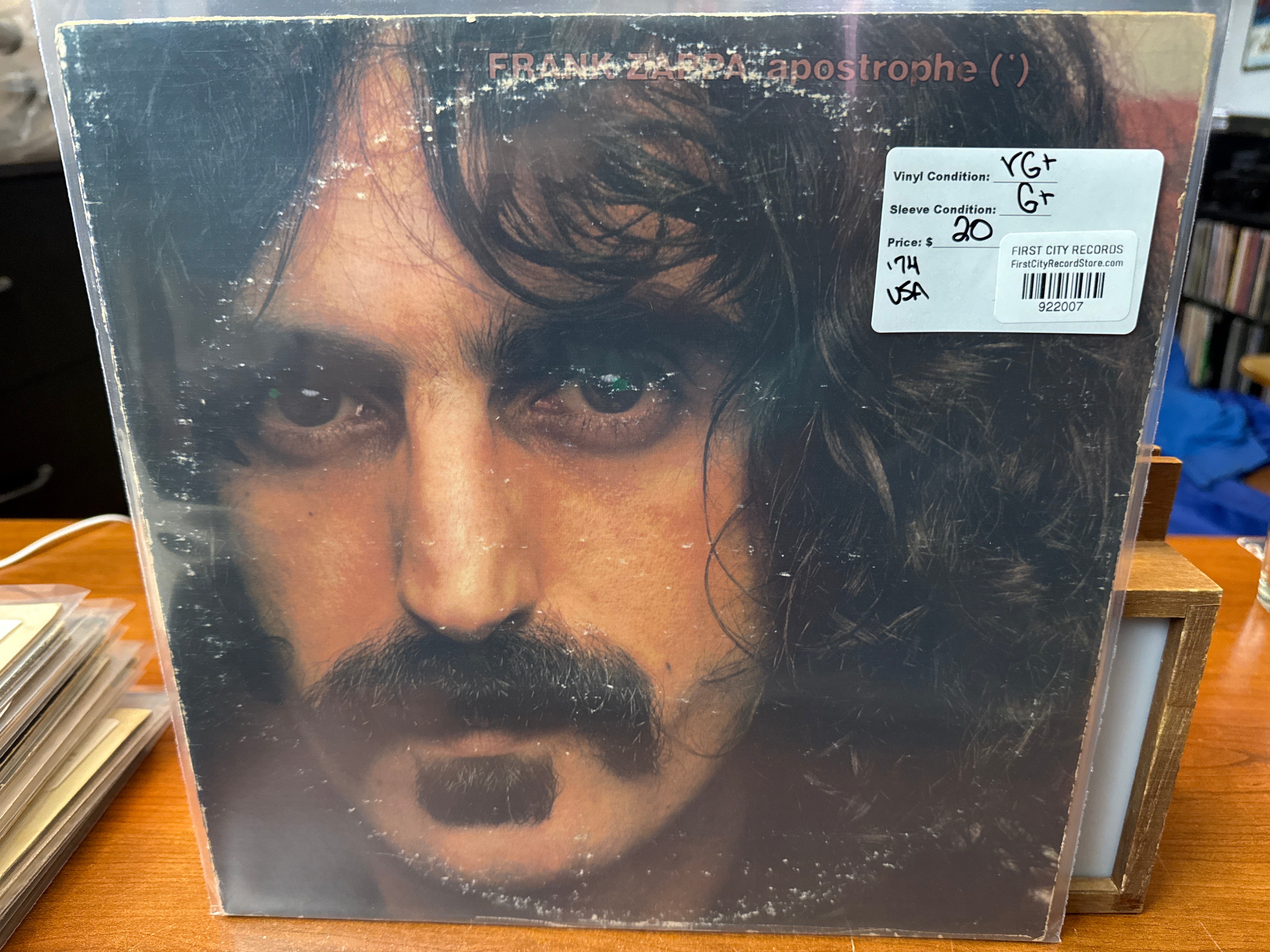 Frank Zappa - Apostrophe (1974, USED)