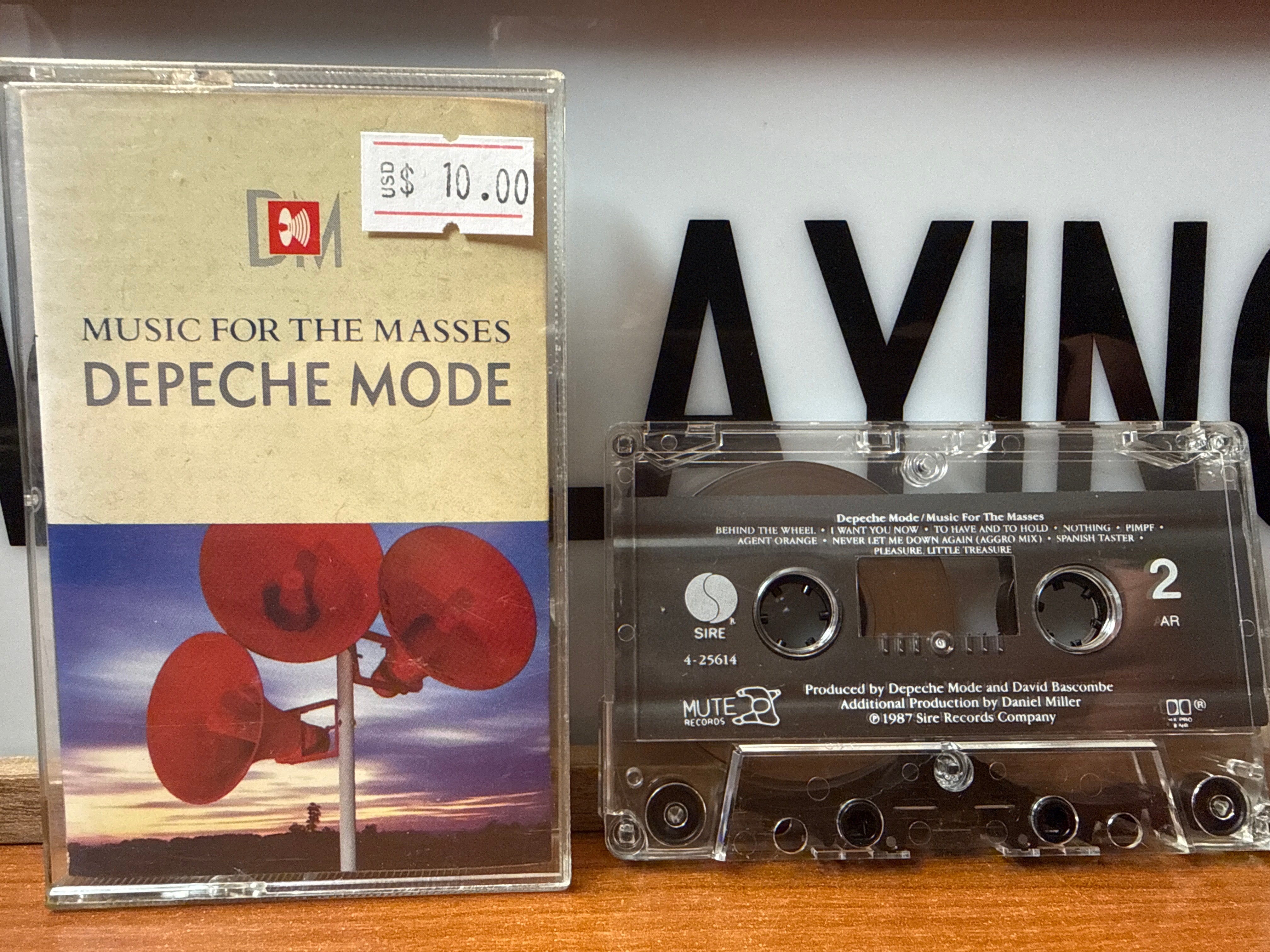 Depeche Mode - Music For The Masses (CASSETTE)