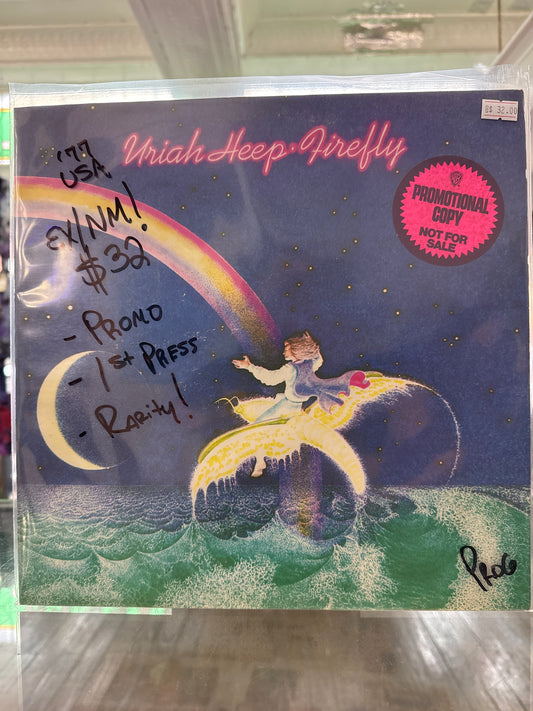 Uriah Heep - Firefly (‘77 1st Press, Promo)