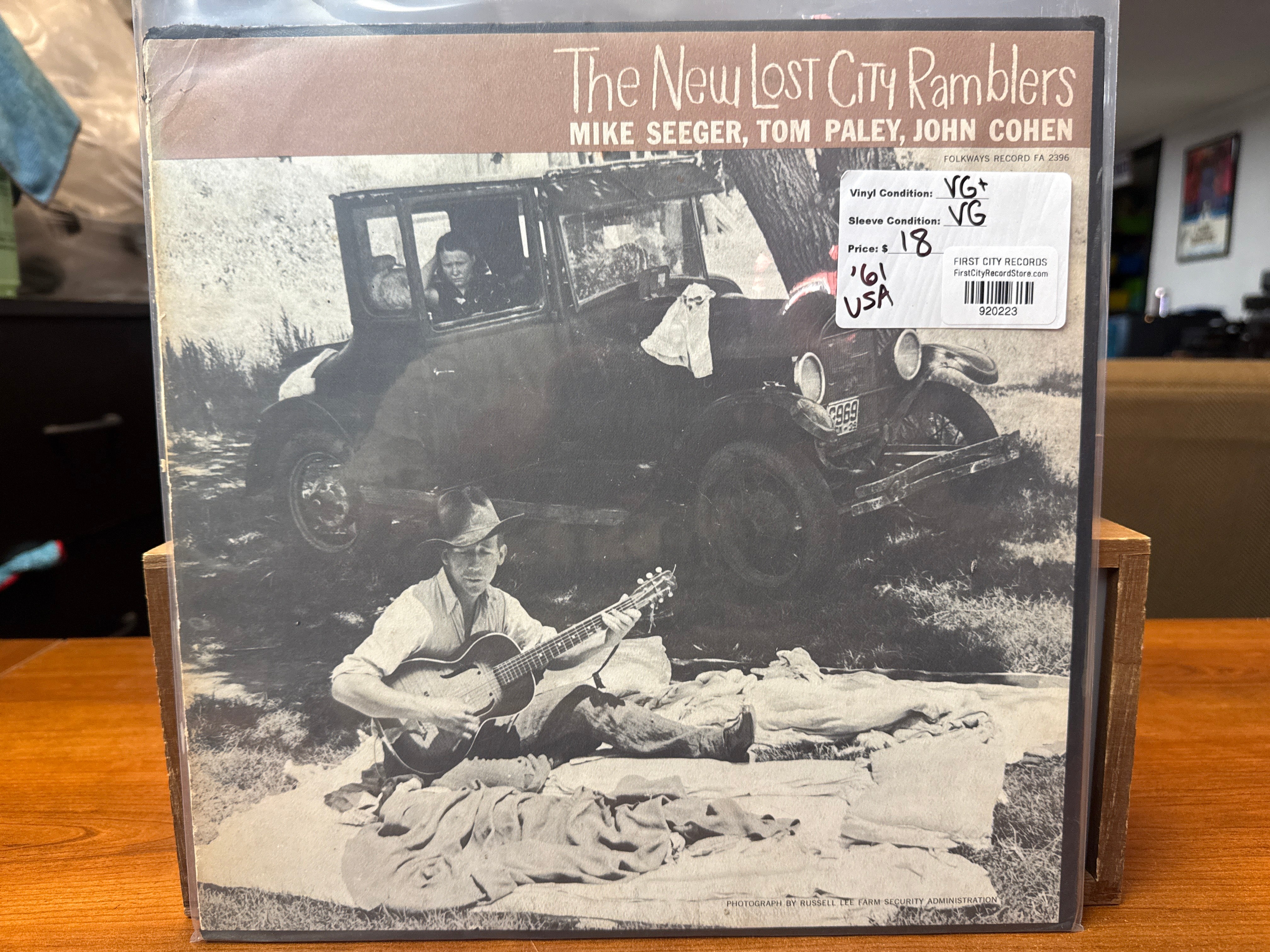 New Lost City Ramblers - Self Titled (1961, USED)