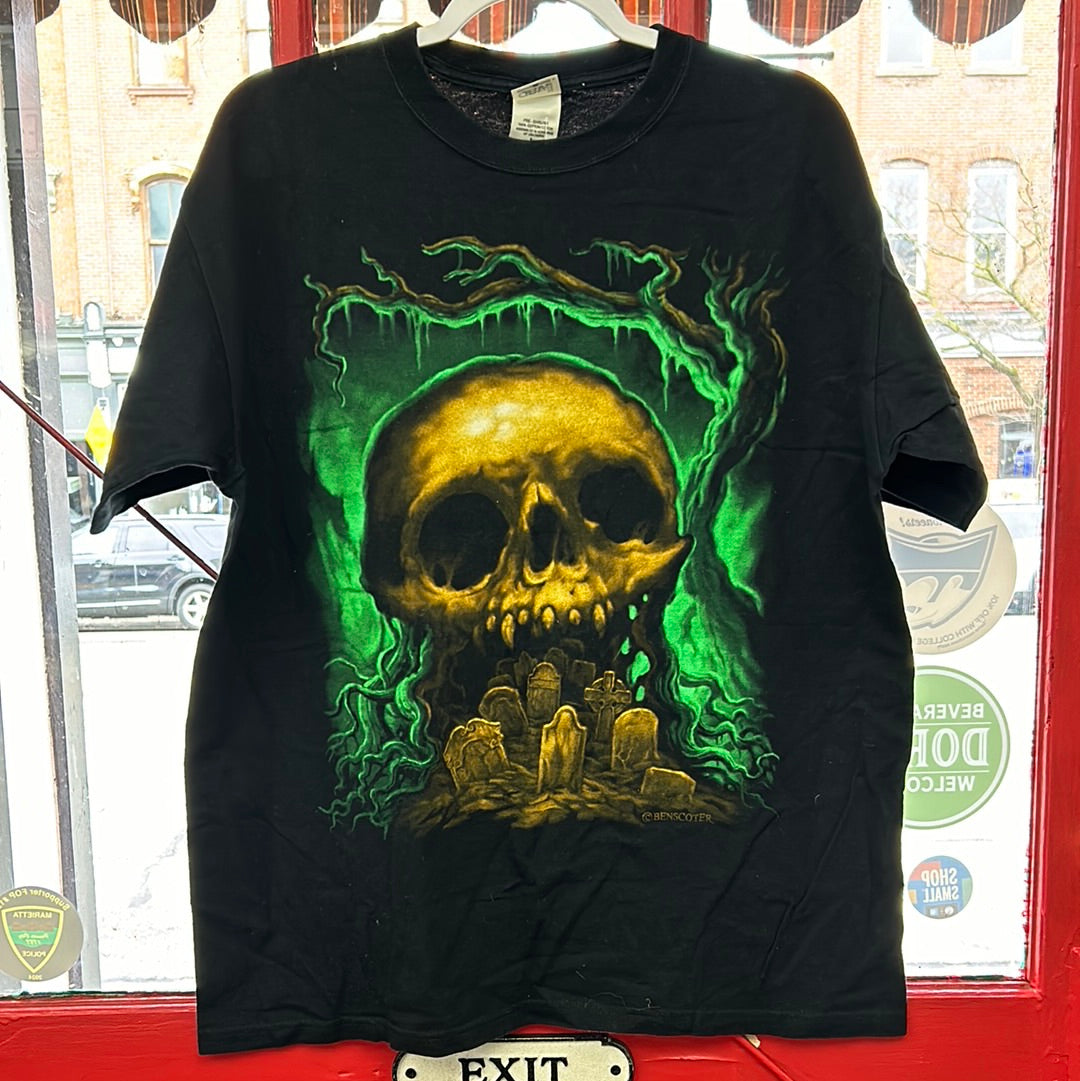 Green Graveyard Large shirt