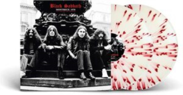 Black Sabbath - MONTREUX 1970 (CLEAR/RED SPLATTER VINYL)