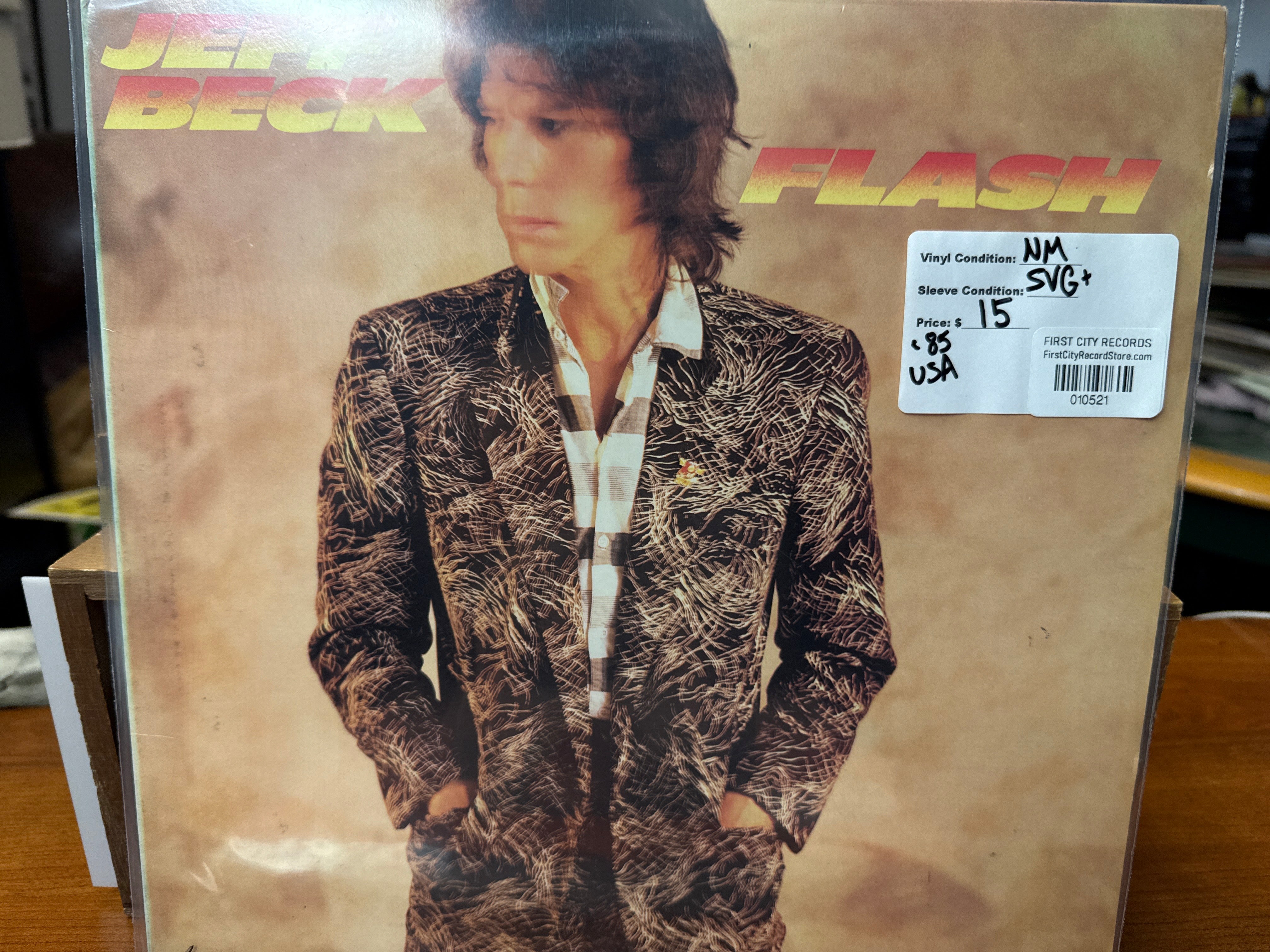 Jeff Beck - Flash (1985, USED)