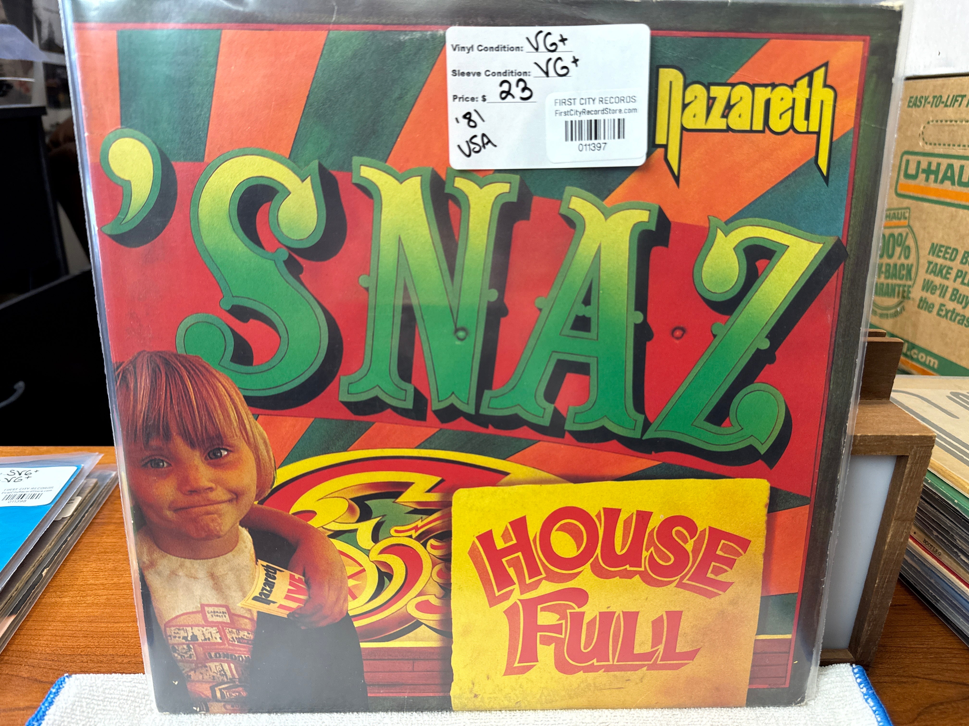 Nazareth - Snaz (1981, USED)