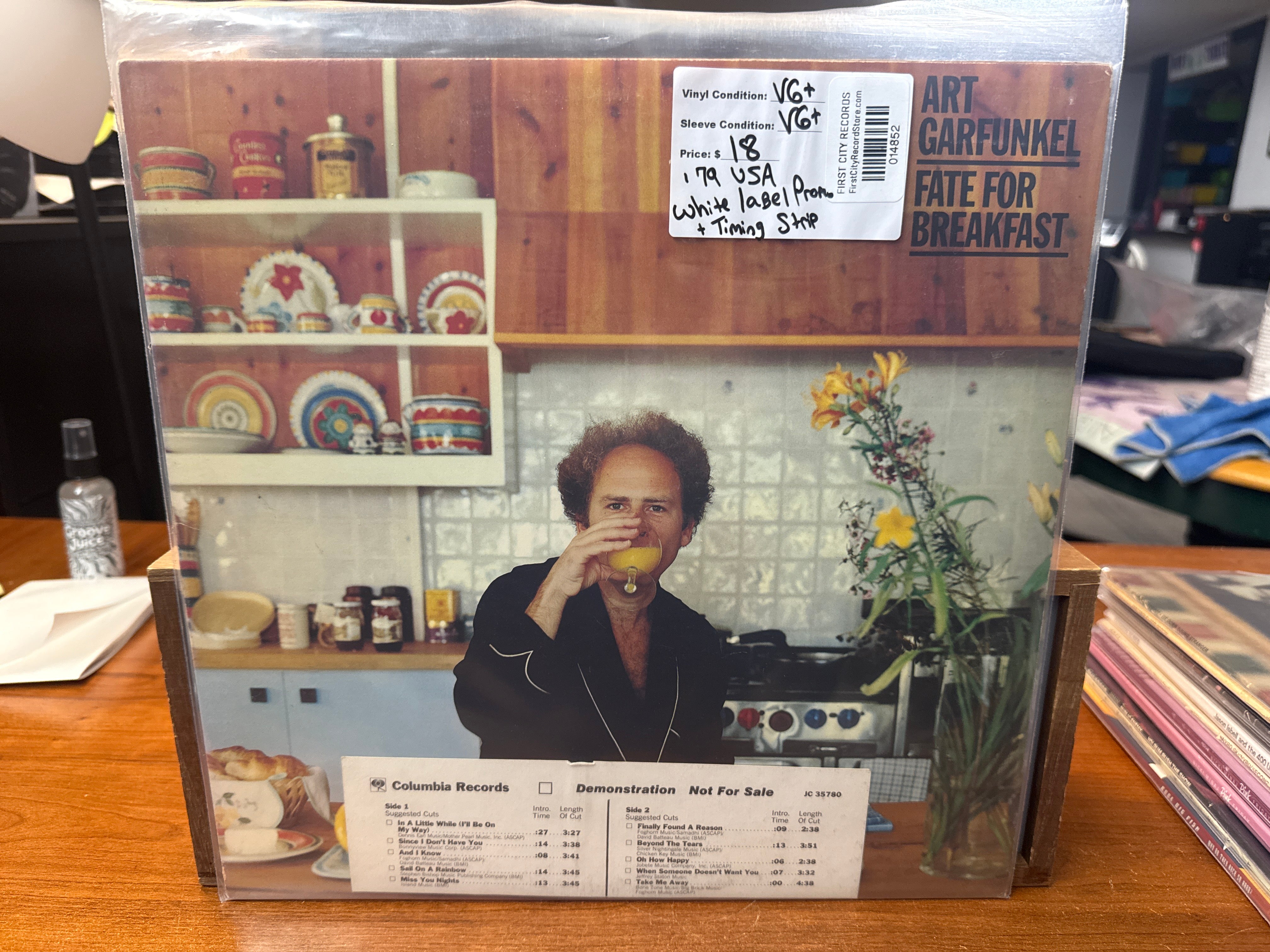 Art Garfunkel - Fate for Breakfast (1979, Promo, USED)