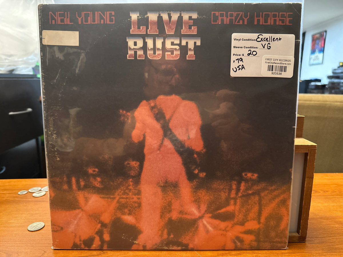 Neil Young & Crazy Horse - Live Rust (1979, USED)