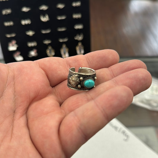 Single Stone Turquoise Ring