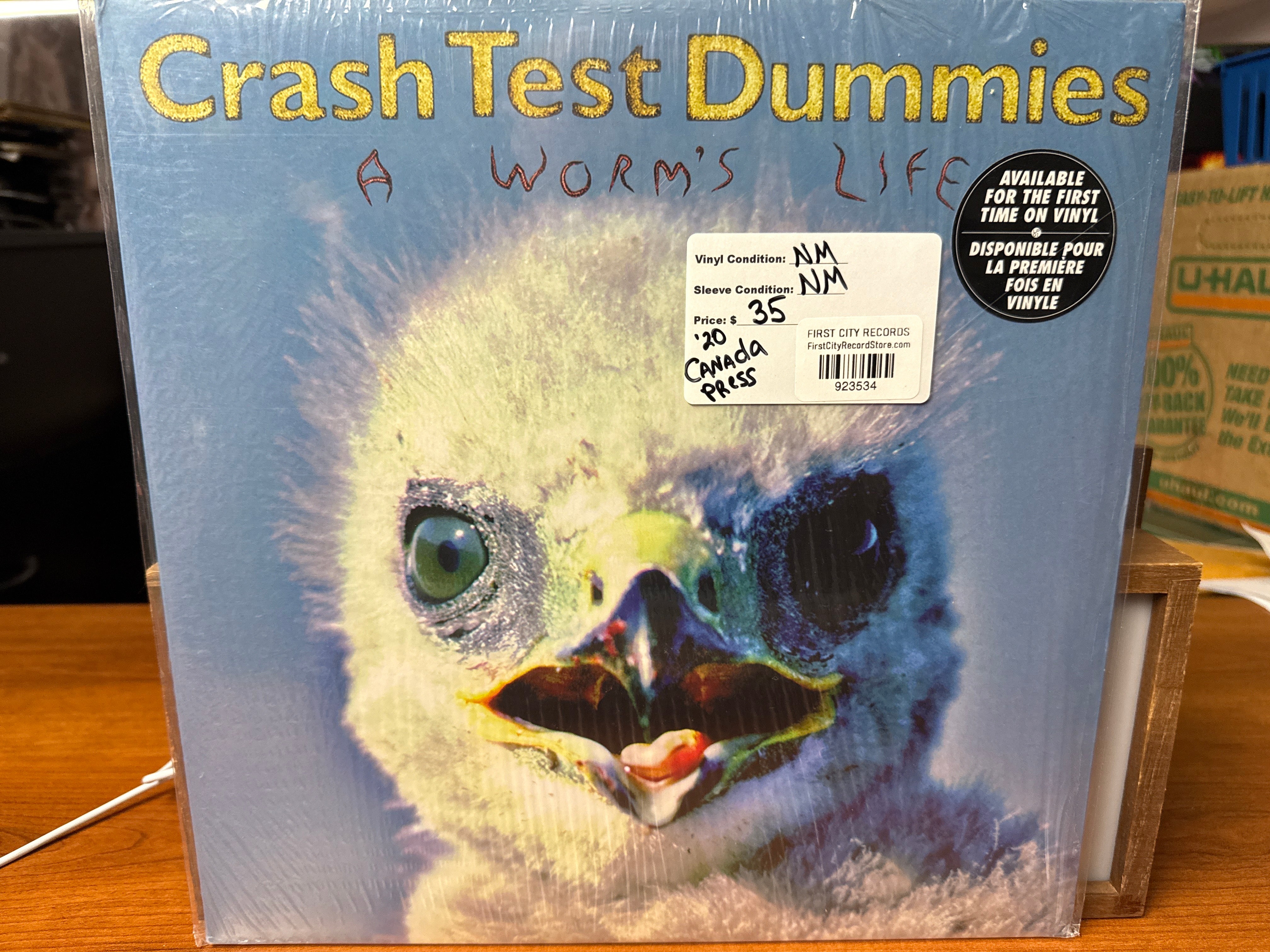 Crash Test Dummies - A Worm's Life (2020, Canadian Pressing, USED)