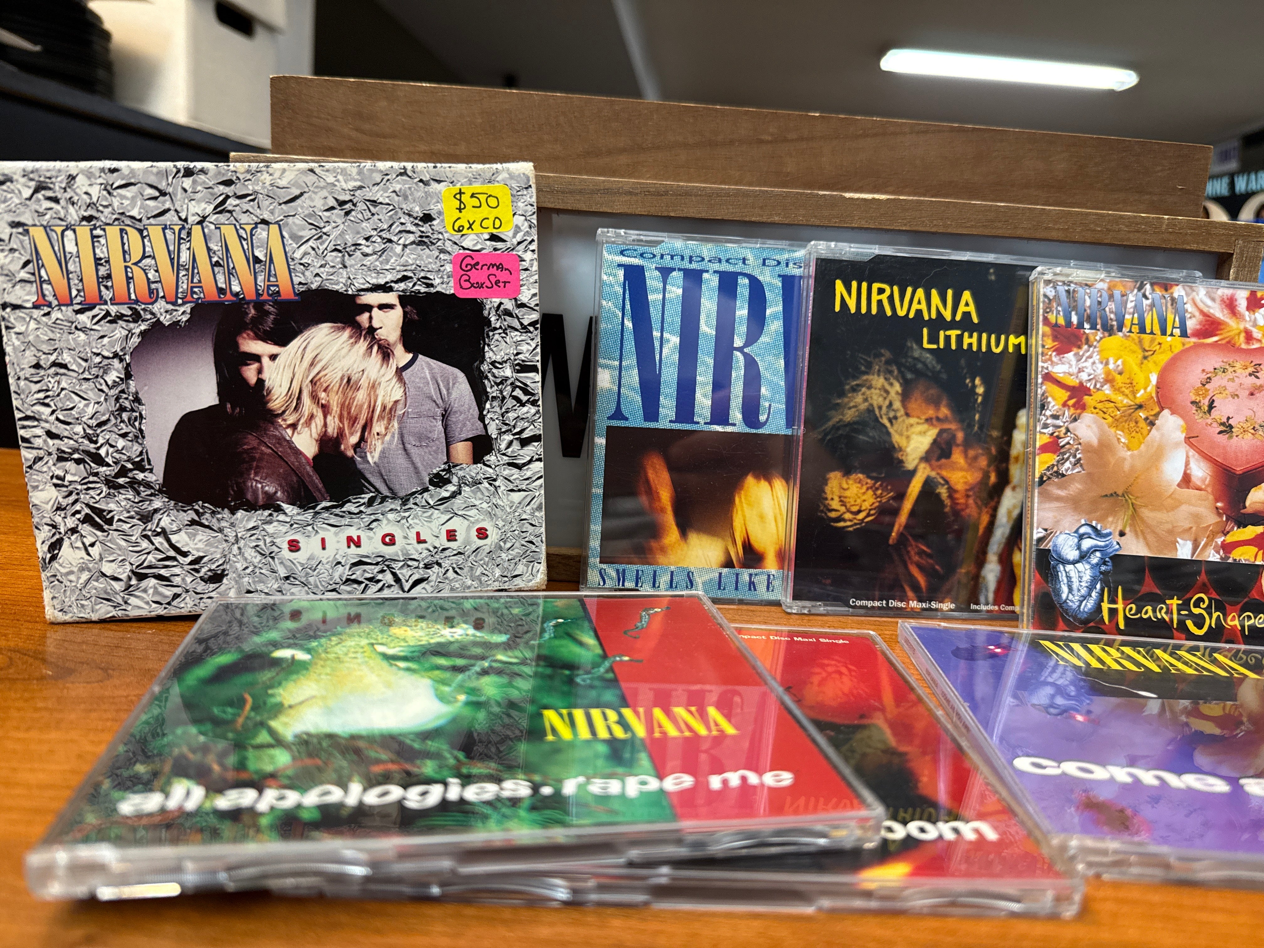 Nirvana - Singles (Box Set, German, CD)