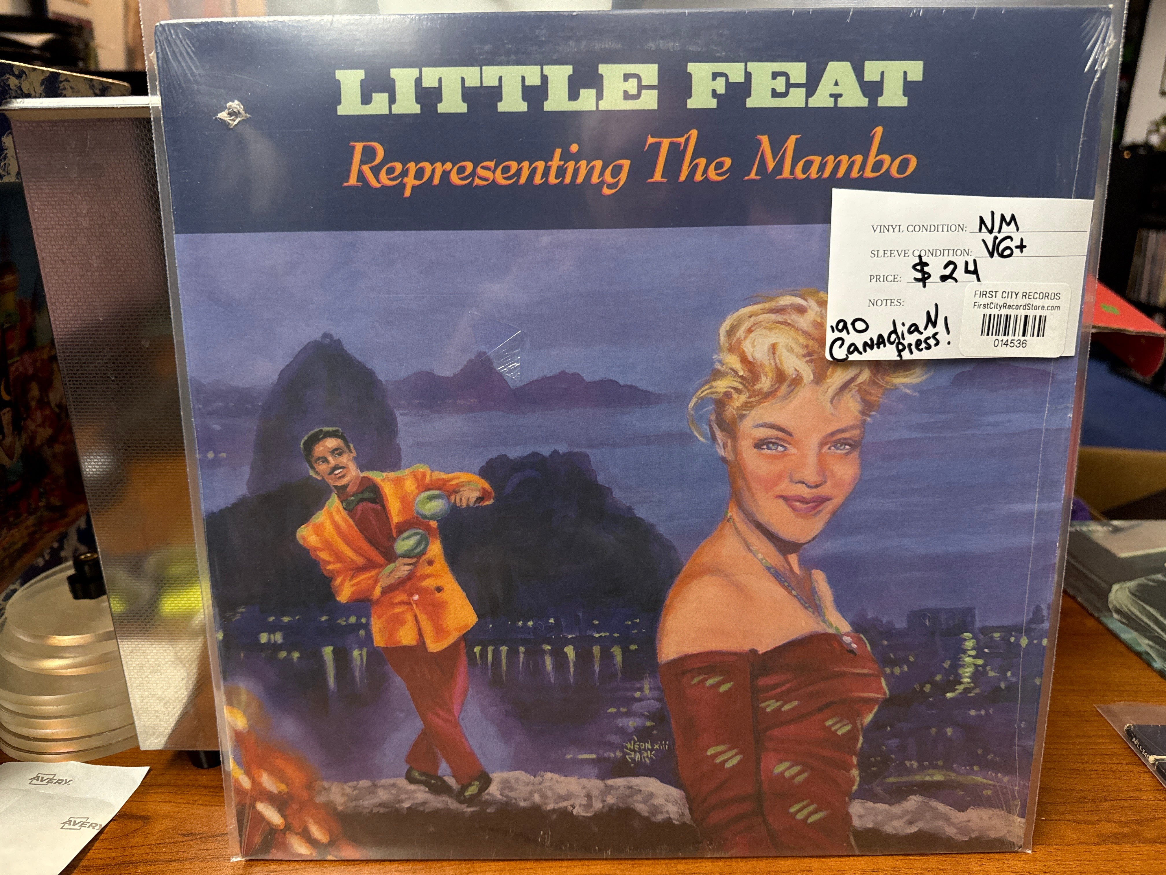 Little Feat ‎– Representing The Mambo (1990 Canadian Pressing, USED)