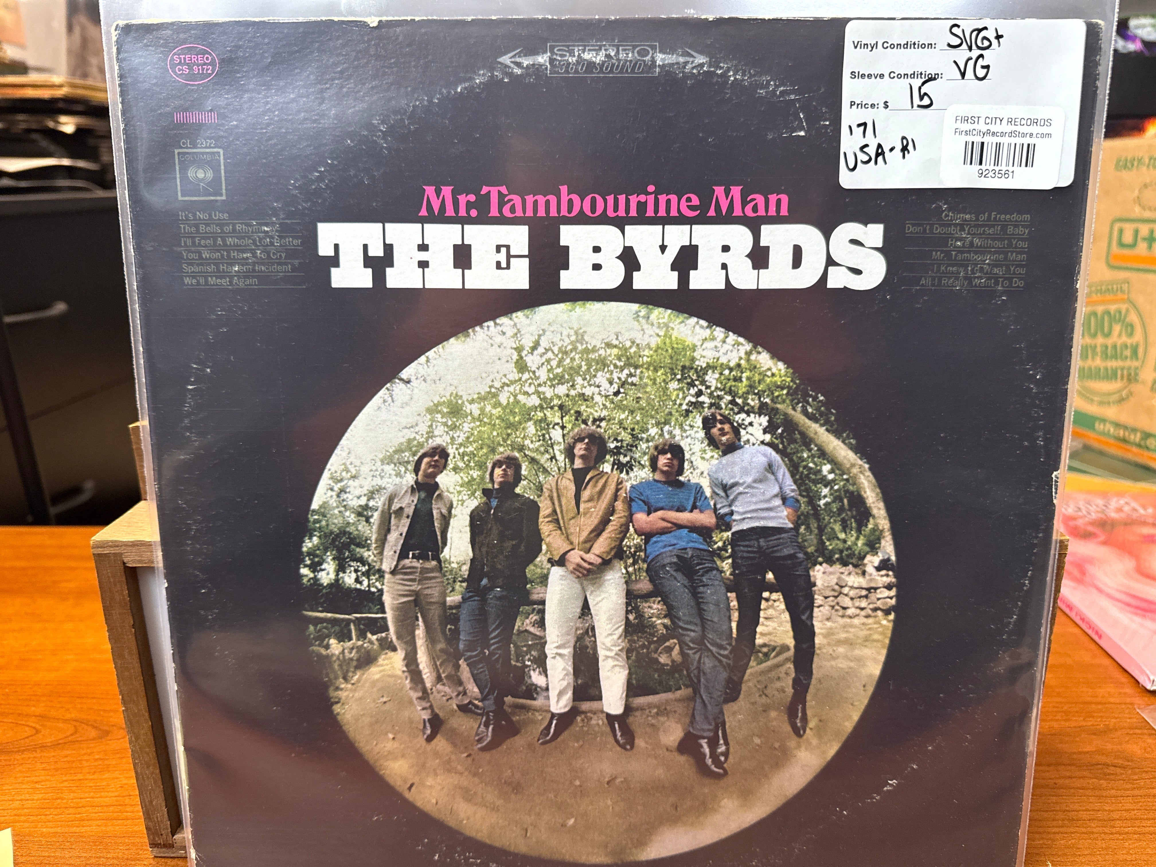 Byrds - Mr. Tambourine Man (1971, USED)