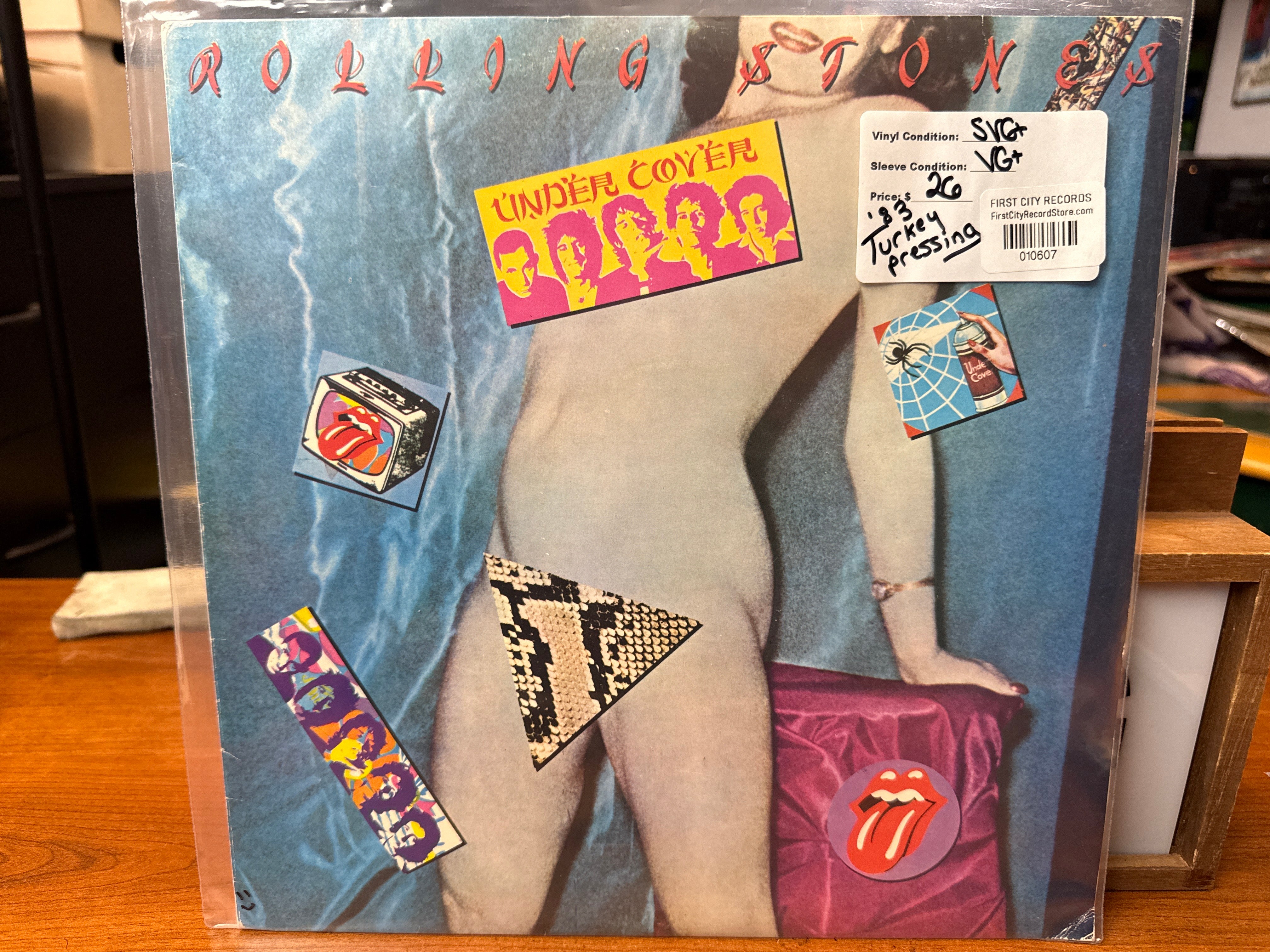 Rolling Stones - Under Cover (1983 Turkey Pressing, USED)