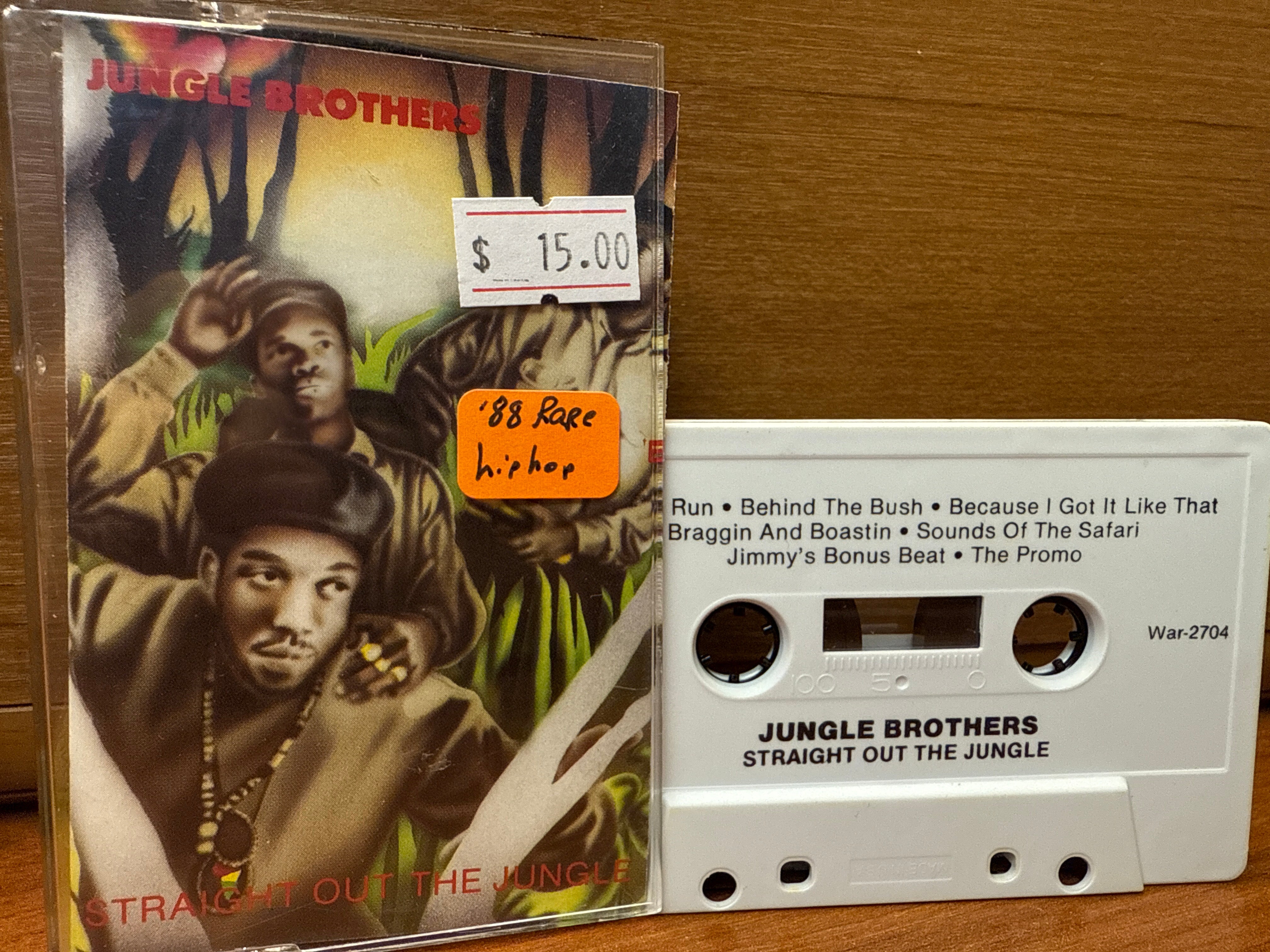 Jungle Brothers - Straight Out The Jungle (CASSETTE)