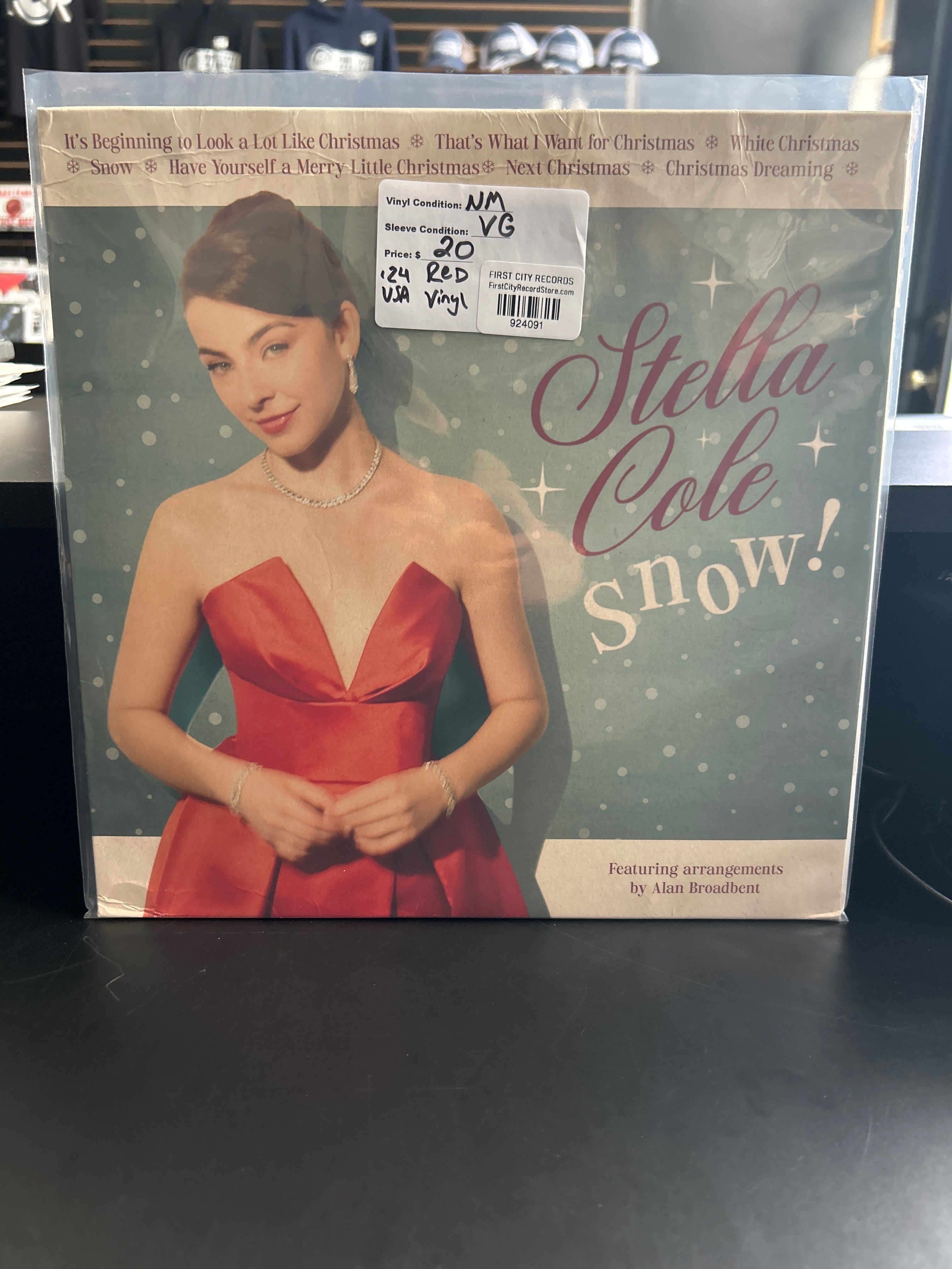 Stella Cole - Snow! (2024, Red Vinyl, USED)
