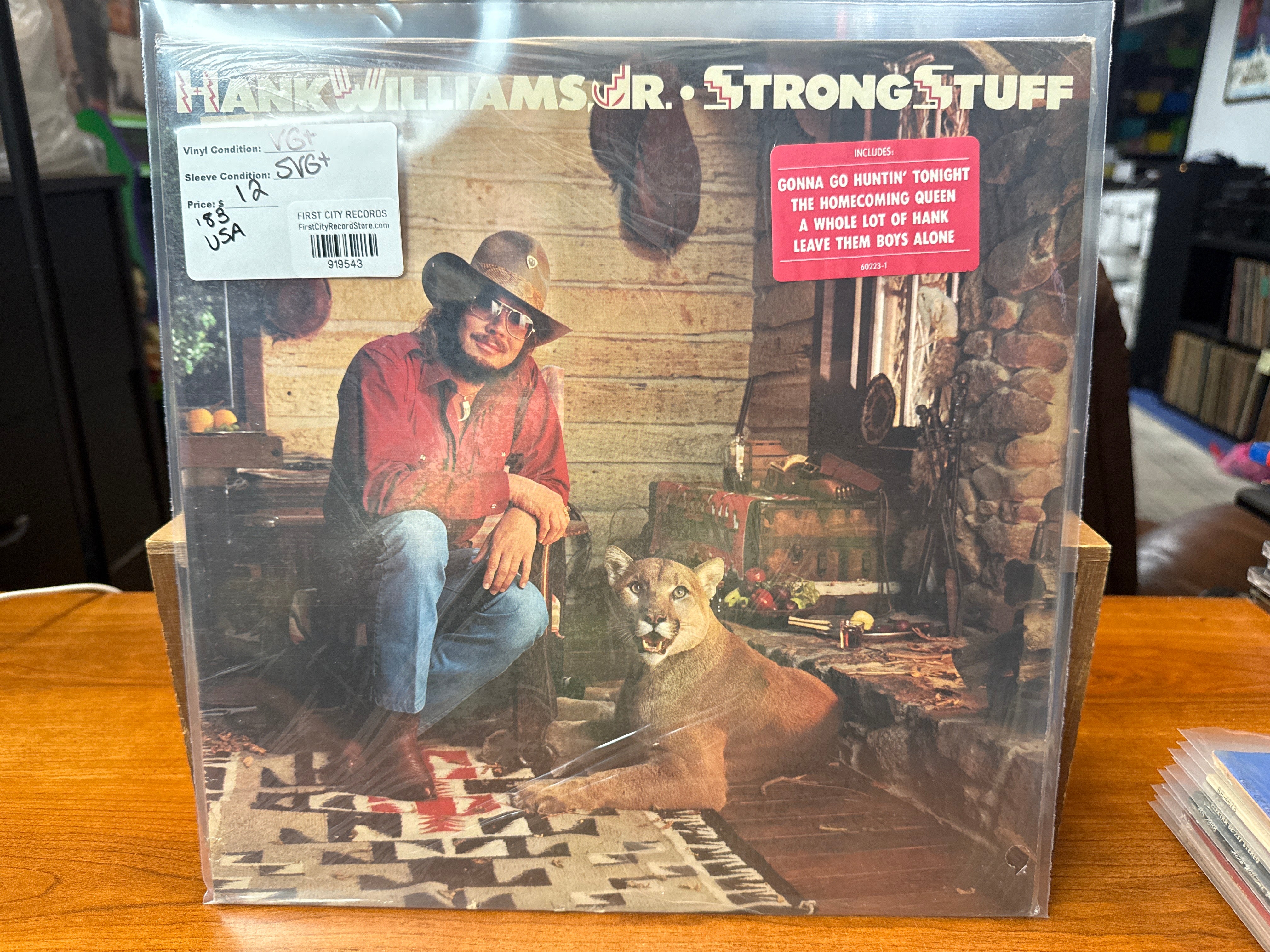Hank Williams Jr - Strong Stuff (1983, USED)