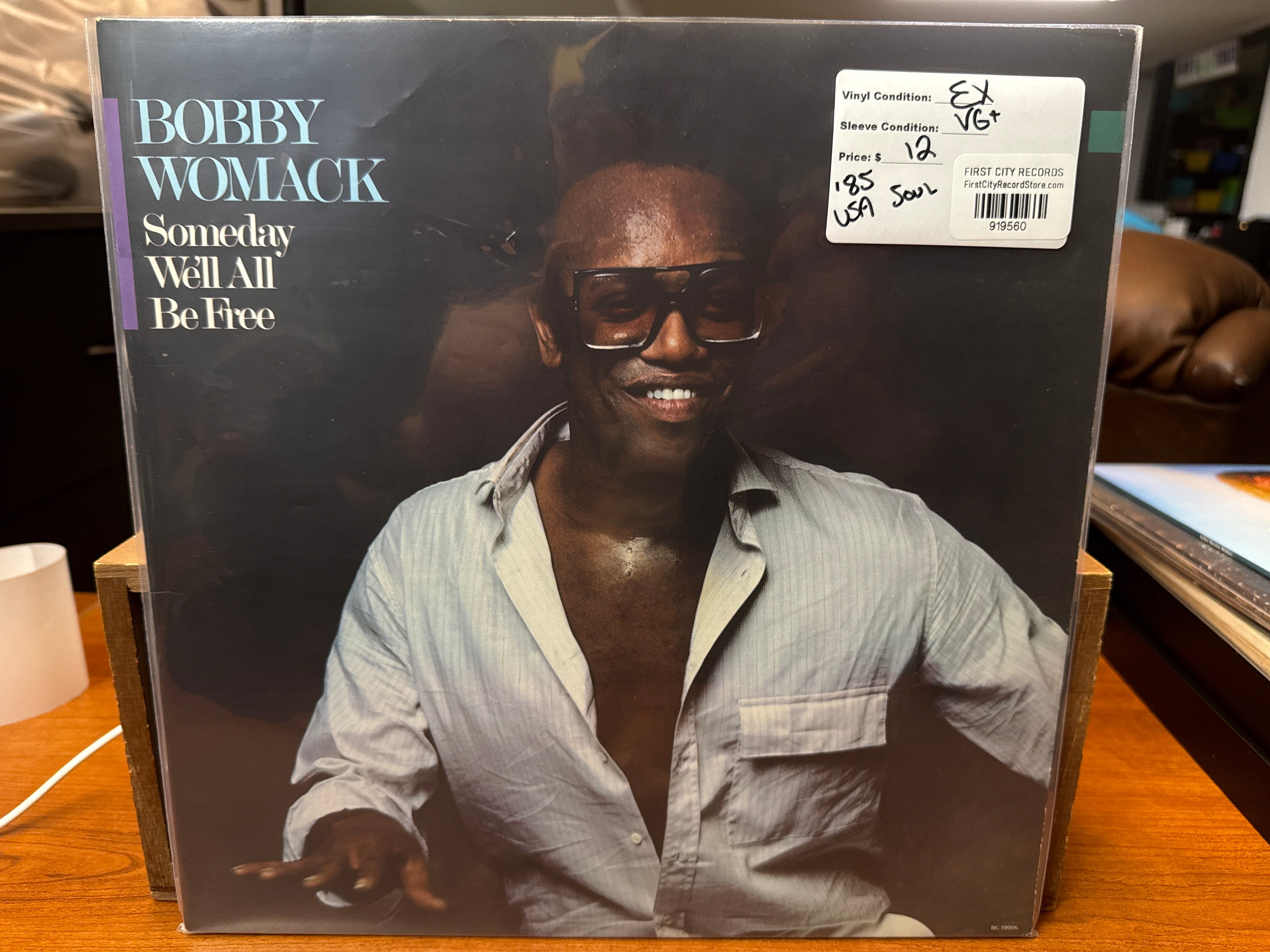 Bobby Womack - Someday We'll All Be Free (1985, USED)