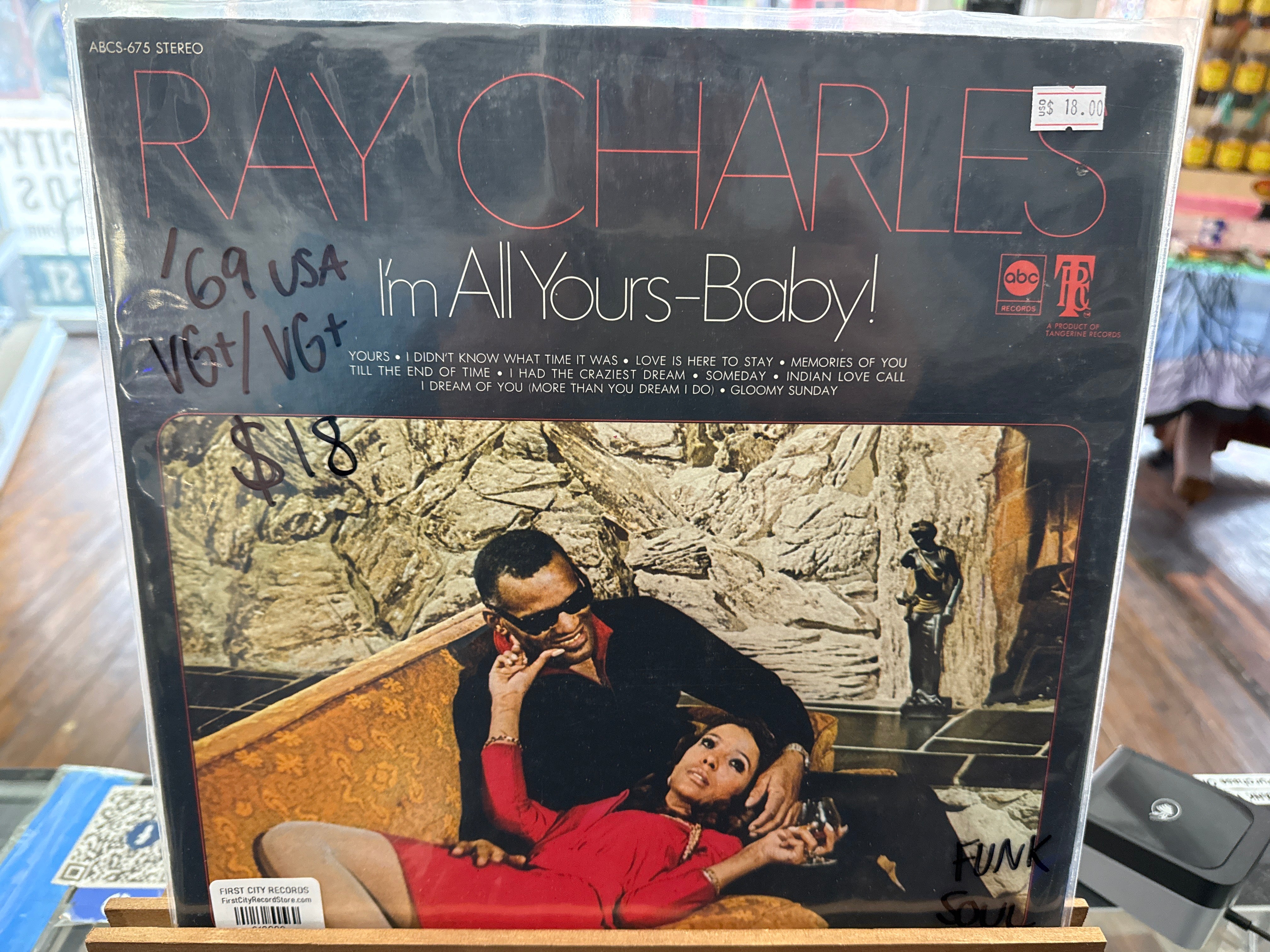 Ray Charles - I'm All Yours Baby (1969, USED)