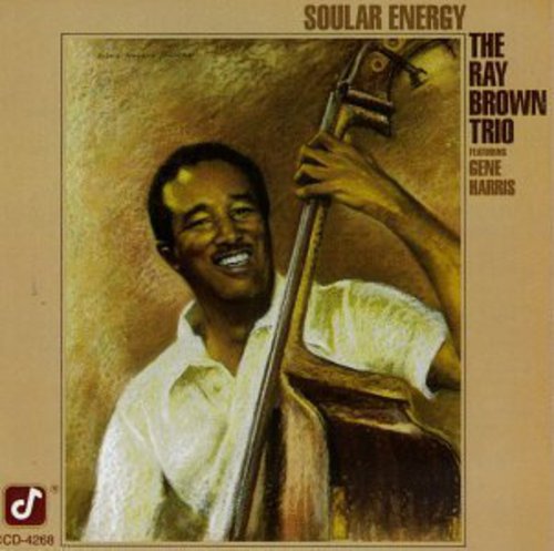 the album cover for Ray Brown - Soular Energy