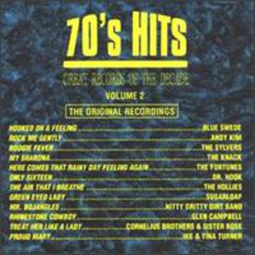 the album cover for Great Records Of The Decade - 70's Pop Hits 2 / Various