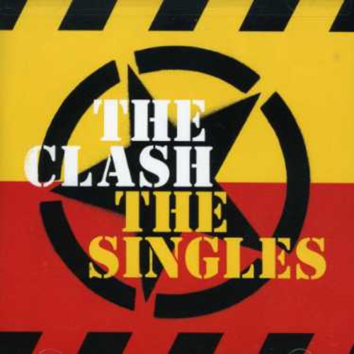 the album cover for The Clash - The Singles