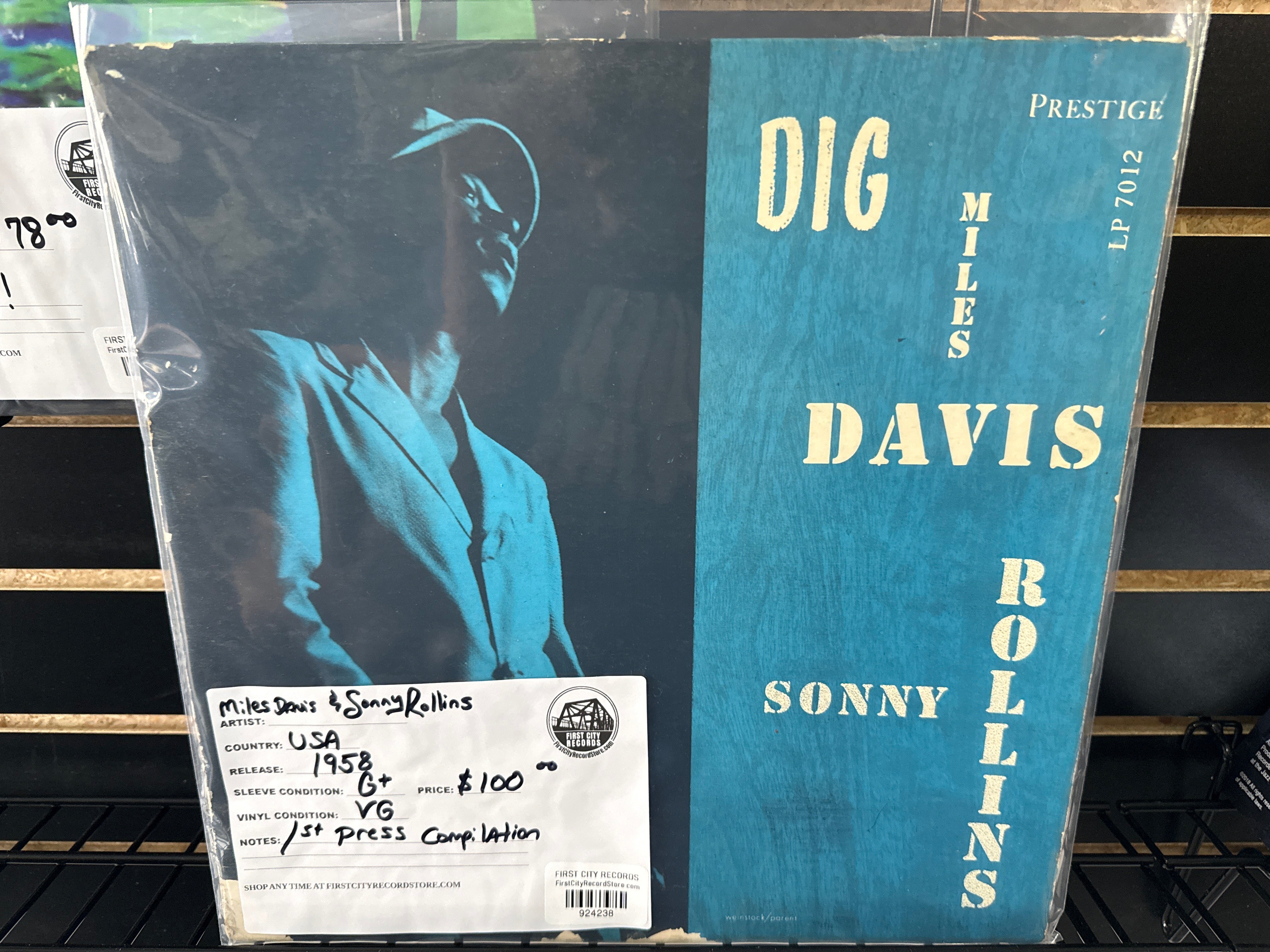 Miles Davis & Sonny Rollins - Dig (1958, USED)
