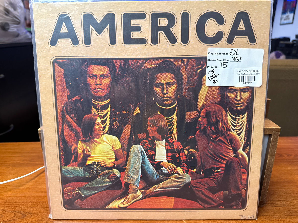 America - Self Titled (1975, USED)